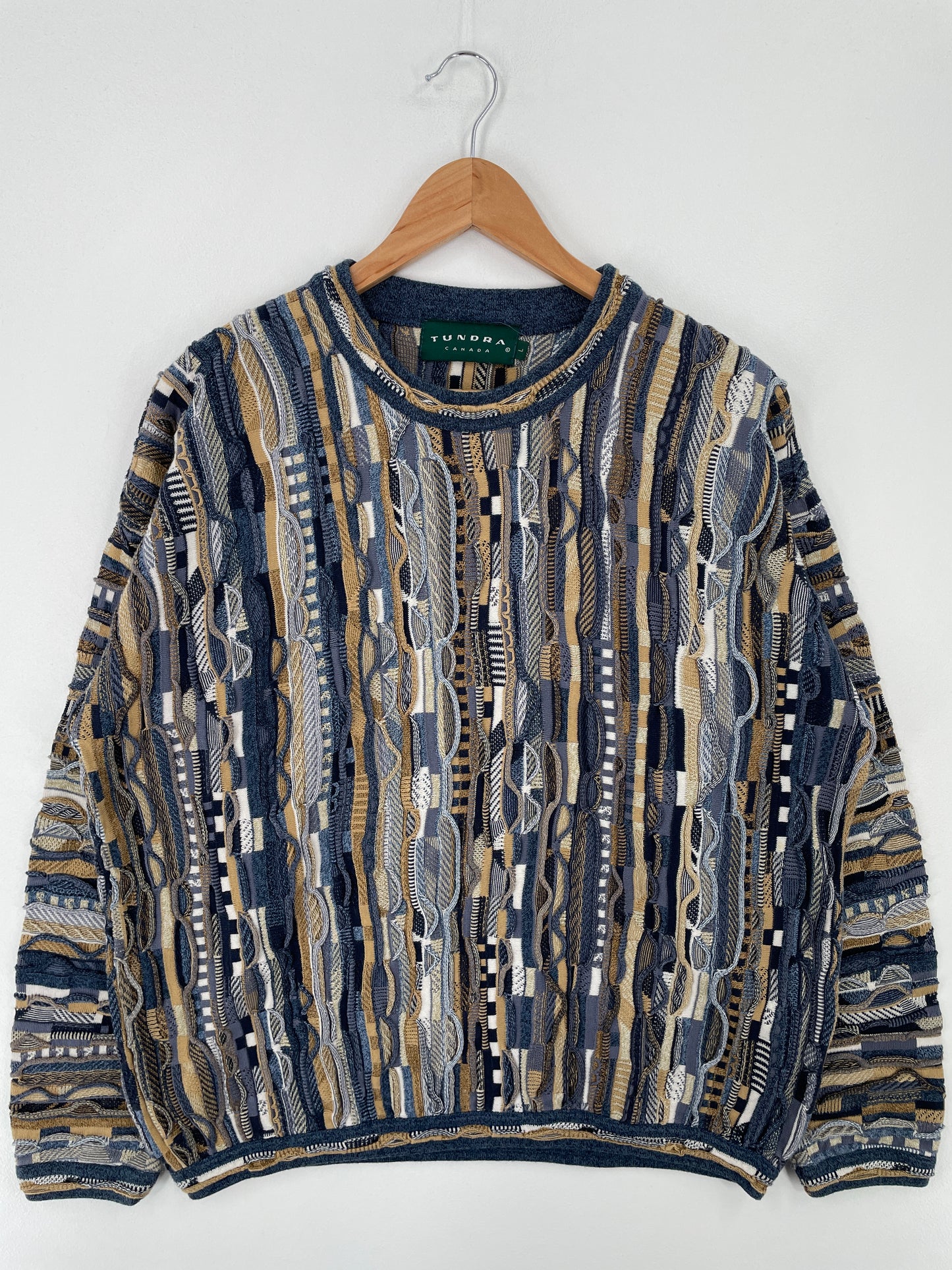 Vintage 3D COOGI- Style Size L Knit Sweater / A9405