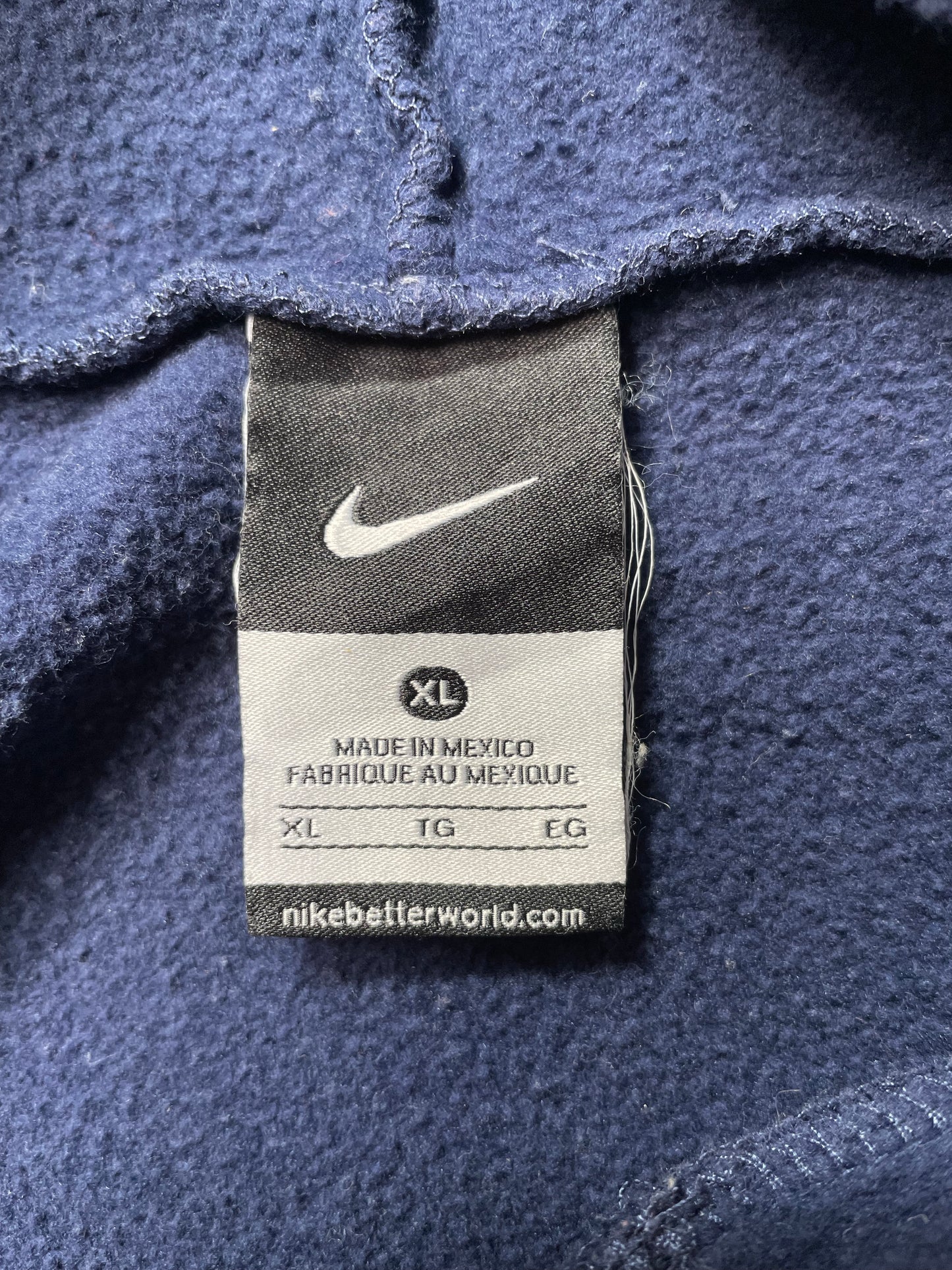 00’ NIKE MOUNT TRACK Size XL Vintage Hoodie Sweat shirt / K7963