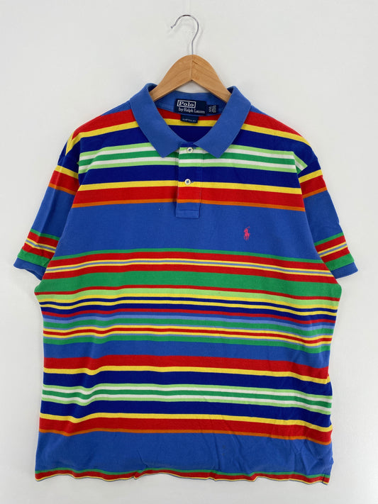 90’s POLO RALPH LAUREN Size XXL Vintage Polo Shirt / A4202