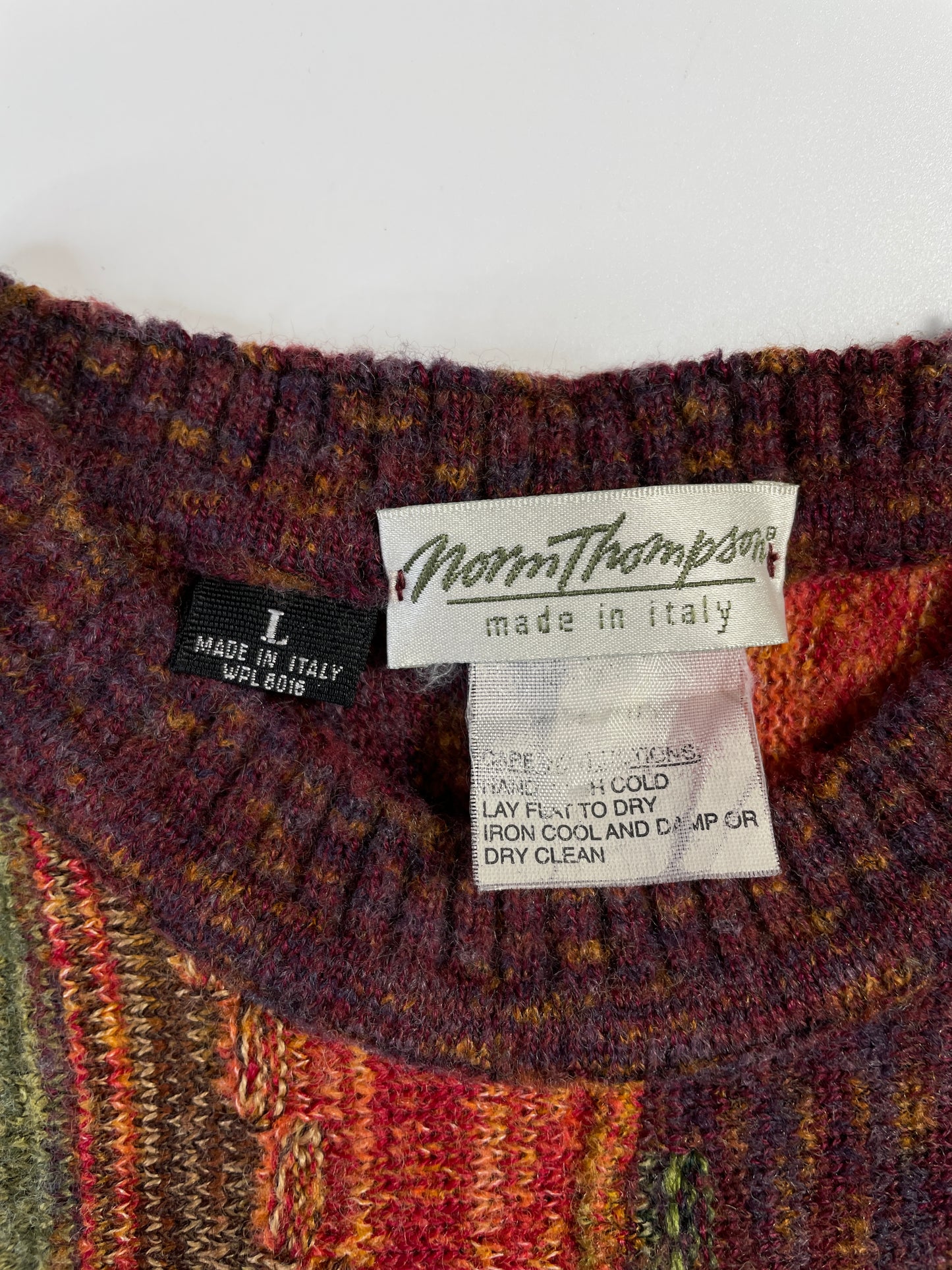 Vintage 3D COOGI- Style Size L Knit Sweater / A8694