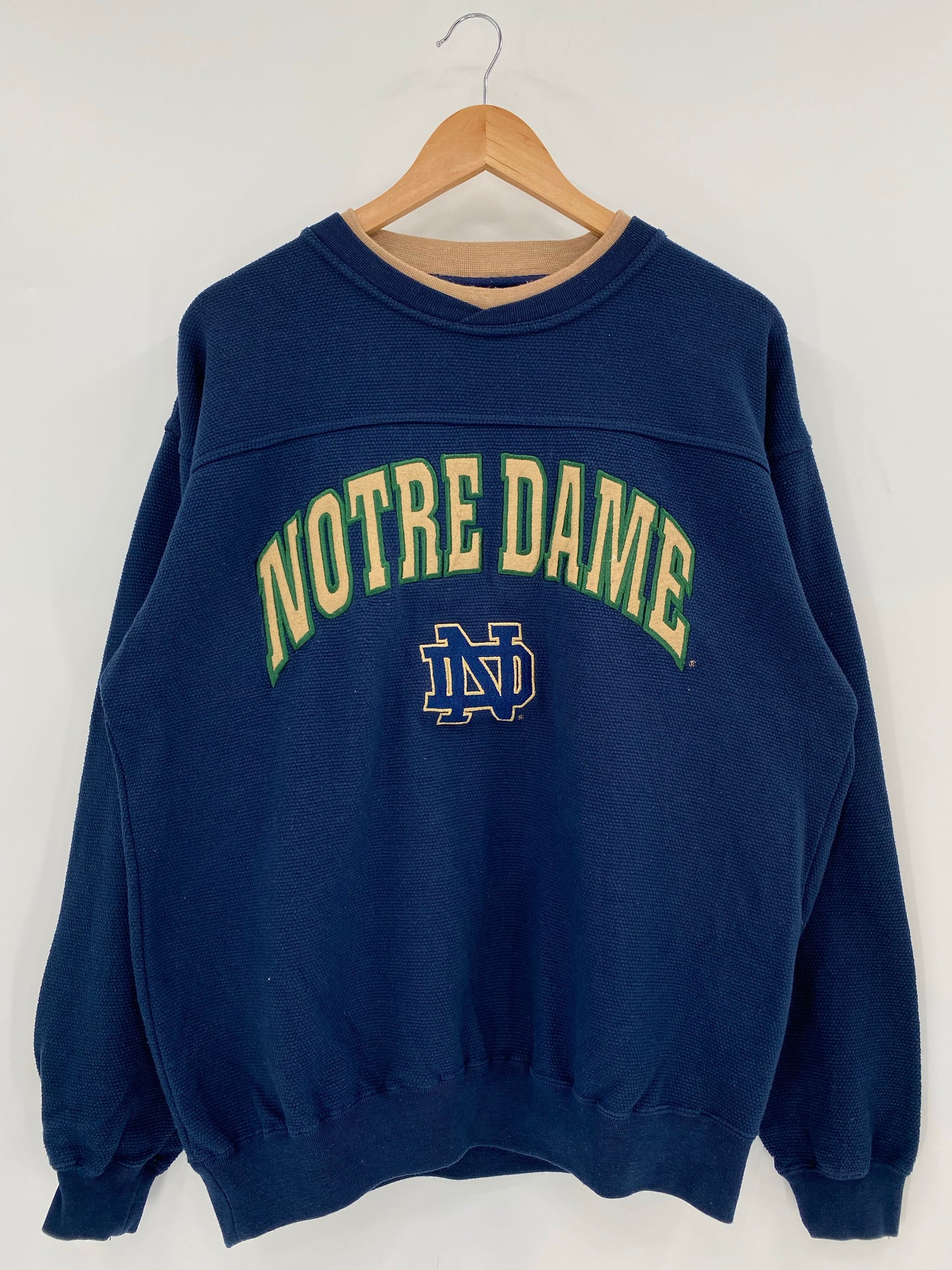 90’s NORTH DAME Size M Sweat - Shirt/ K6542