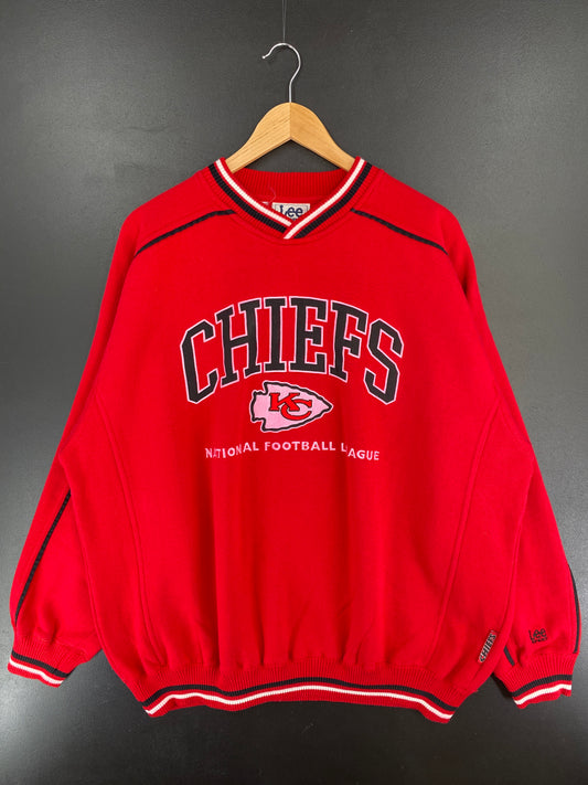 00’ KANSAS CITY CHIEFES Size XL NFL Sweat-shirt / E5313S