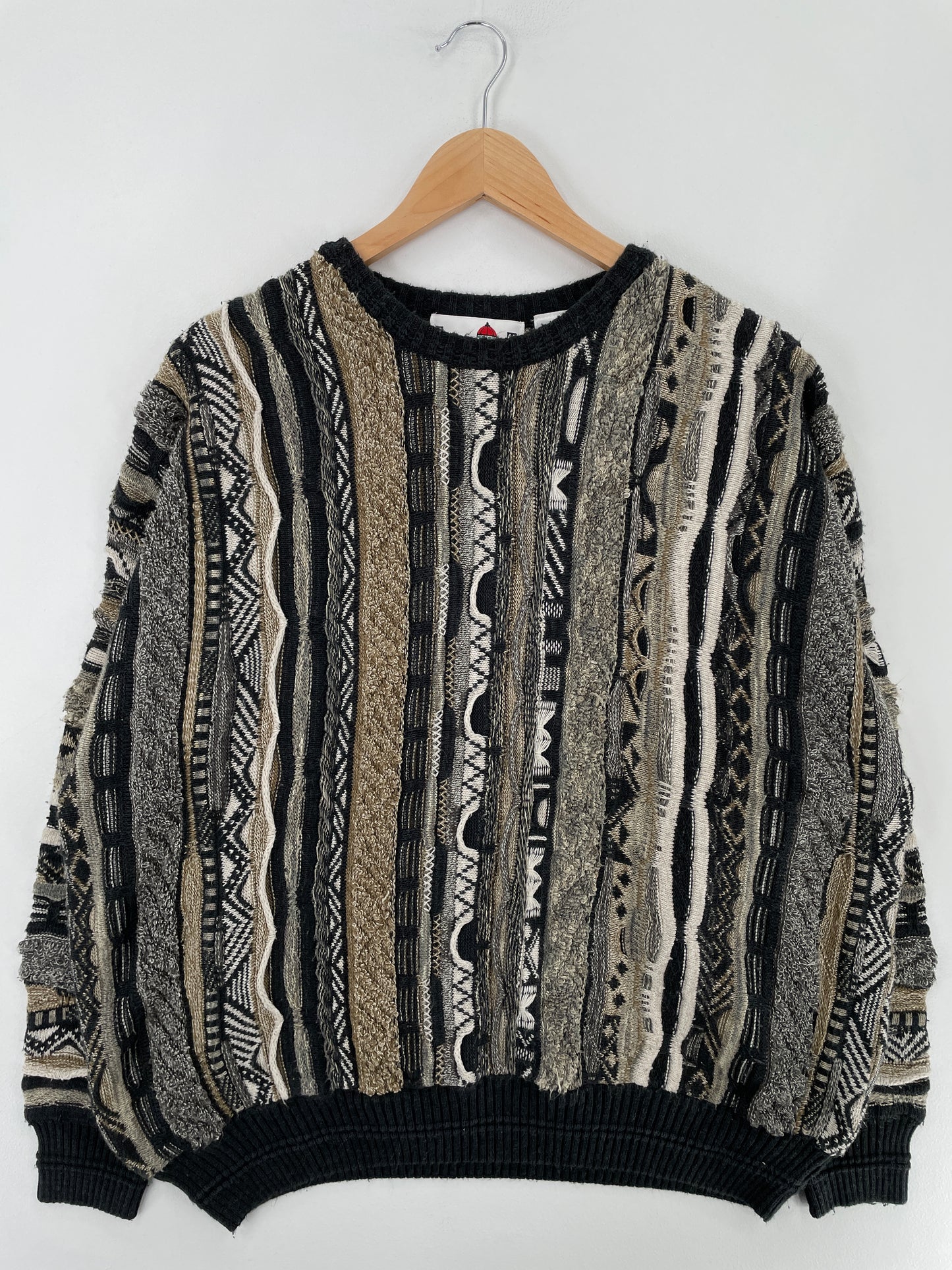 Vintage COOGI Style Size XL Cotton Knit Sweater / E4569K