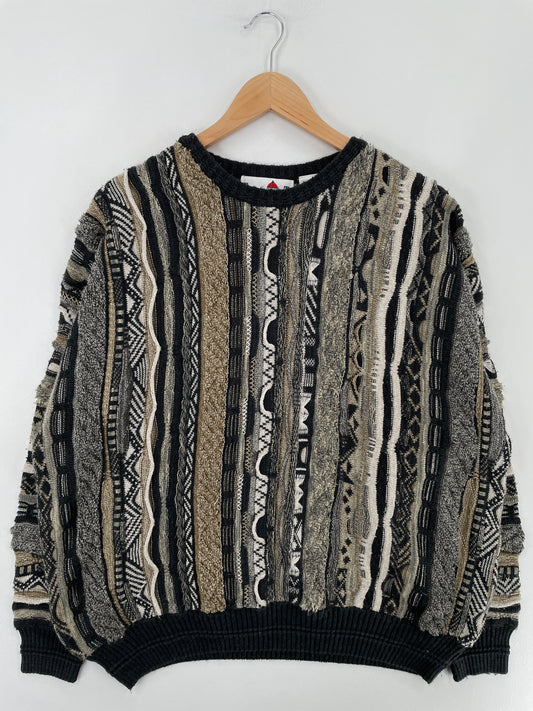 Vintage COOGI Style Size XL Cotton Knit Sweater / E4569K