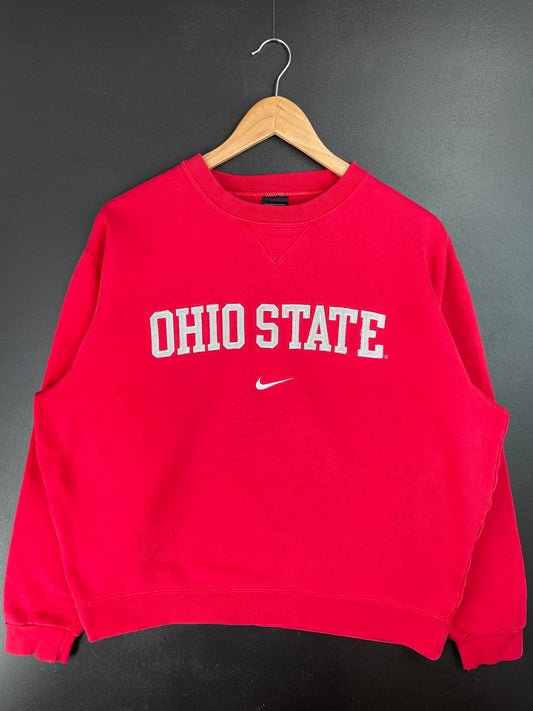 00' NIKE x OHIO STATE SizeM College Vintage Sweat-Shirt / A9671