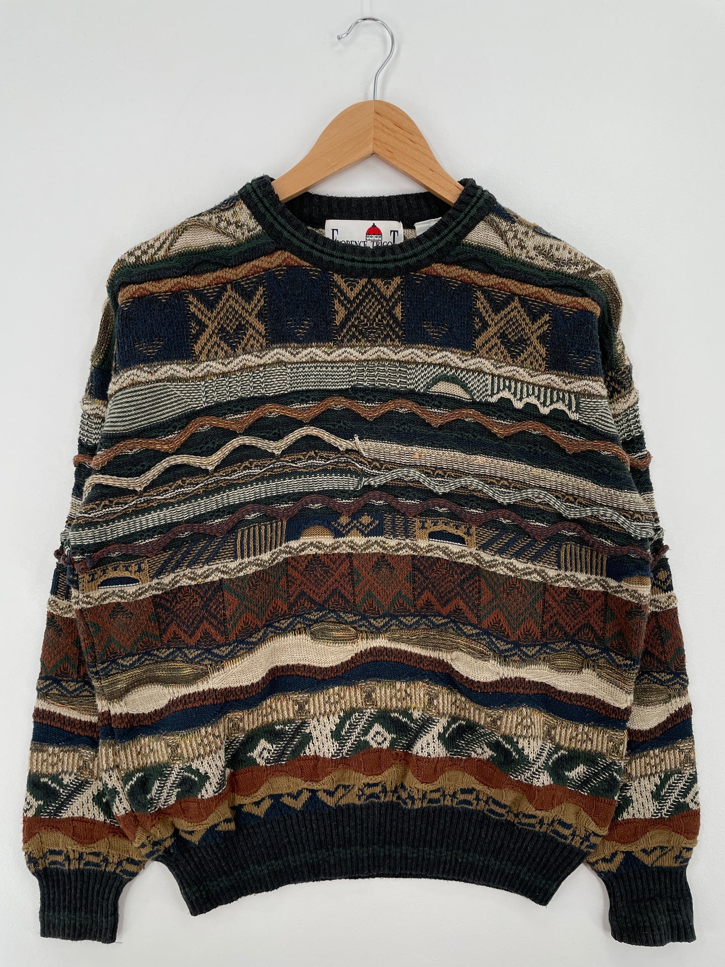 Vintage 3D COOGI- Style Size M Knit Sweater / A8268