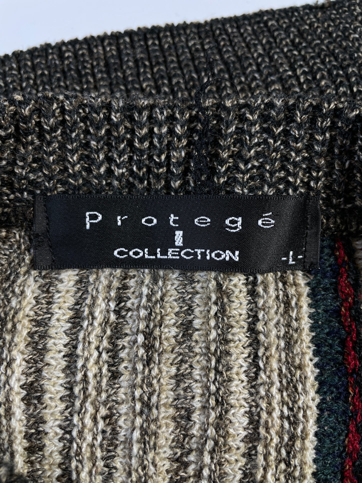 Vintage 3D COOGI- Style Mde in USA Size L Knit Sweater / A8692