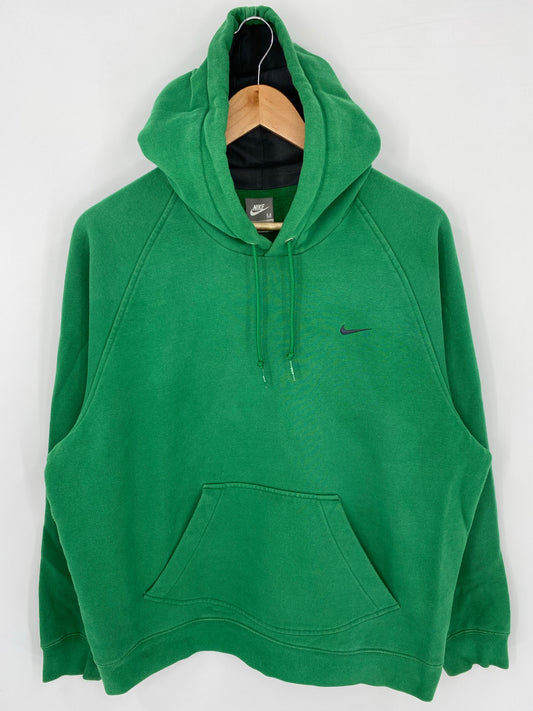 00’ NIKE MINI SWOOSH Size M Vintage Hoodie Sweat-shirt/ K7937