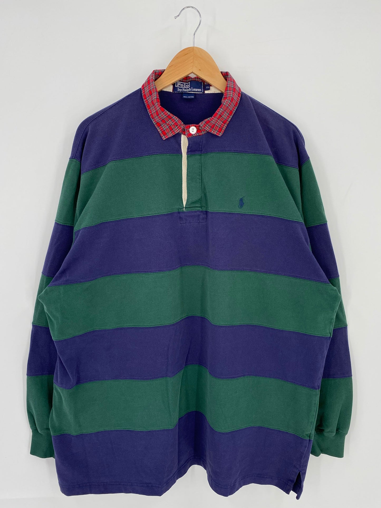 90’s POLO RALPH LAUREN Size XL Rugby-Shirt / A8037