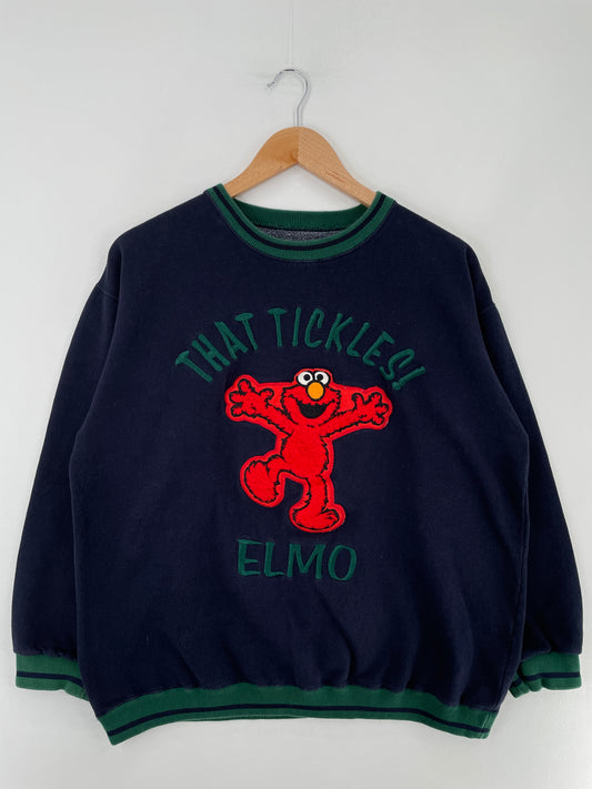 90’s SESAME STREET Size Approx.L Sweat-shirt / E5054S