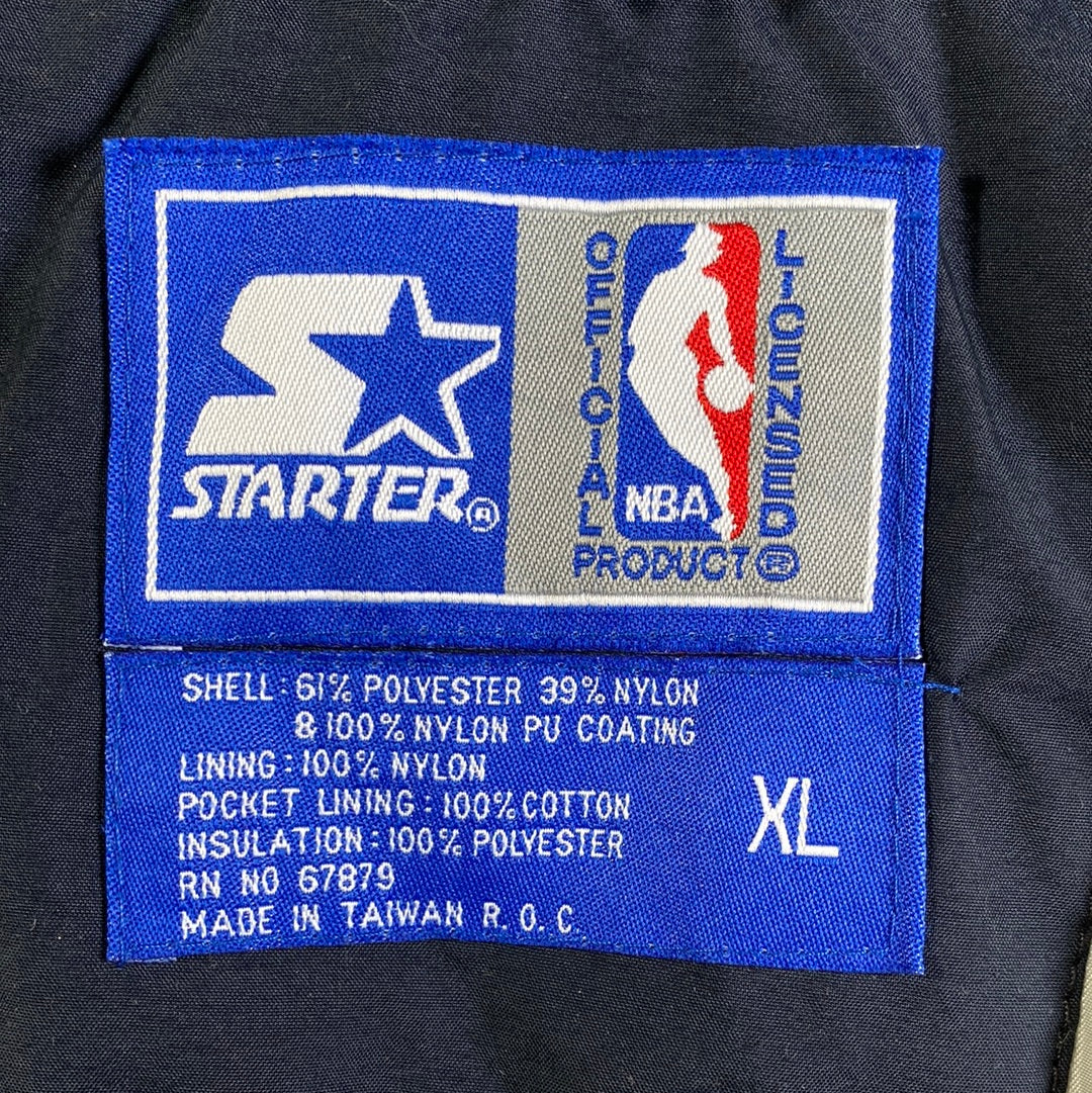 90's STARTER x SAN ANTONIO SPURS Size XL Vintage NBA Nylon Jacket / A8760