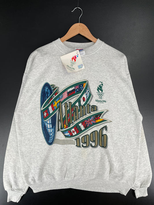 1992 Deadstock ATLANTA OLYMPIC Size XL Vintage Sweat Shirt / E6671S