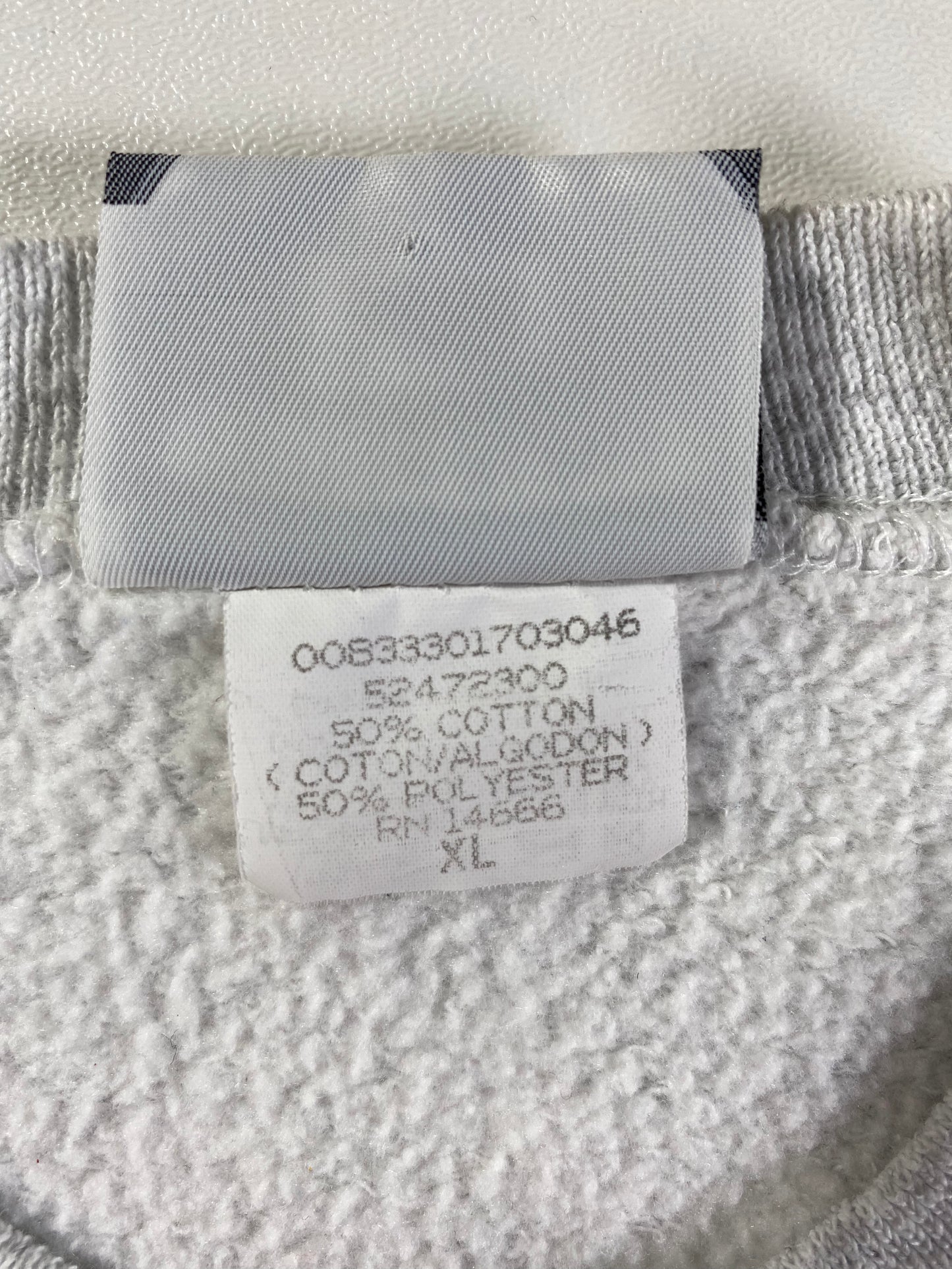 1993 LOONEY TUNES TAZ x GEORGE TOWN Made in USA Size XL Vintage College Sweat-shirt / A898