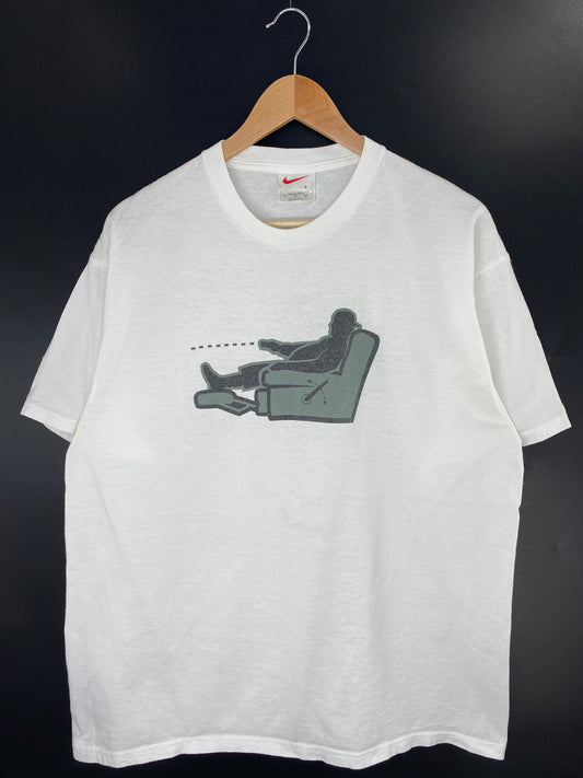 90’s NIKE Size L Vintage T-shirt / K9855