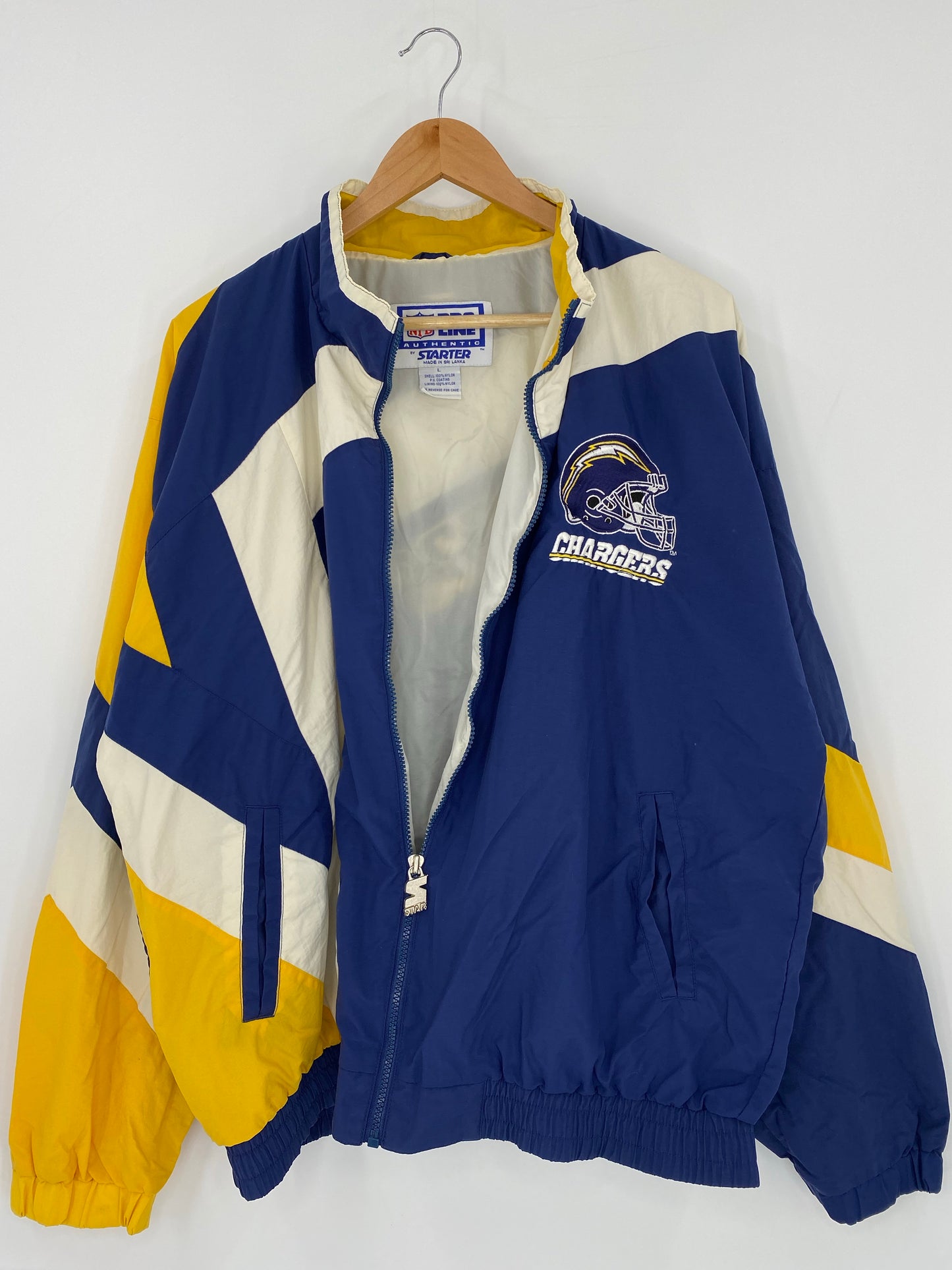 90’s STARTER x CHARGERS Size L NFL Nylon Jacket  / K5933