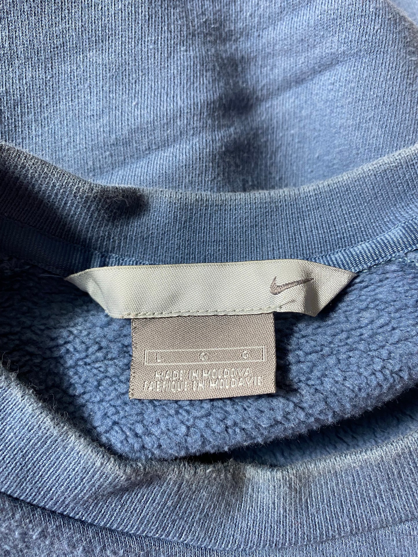 00' NIKE MINI SWOOSH Size L Vintage Sweat Shirts / K5083