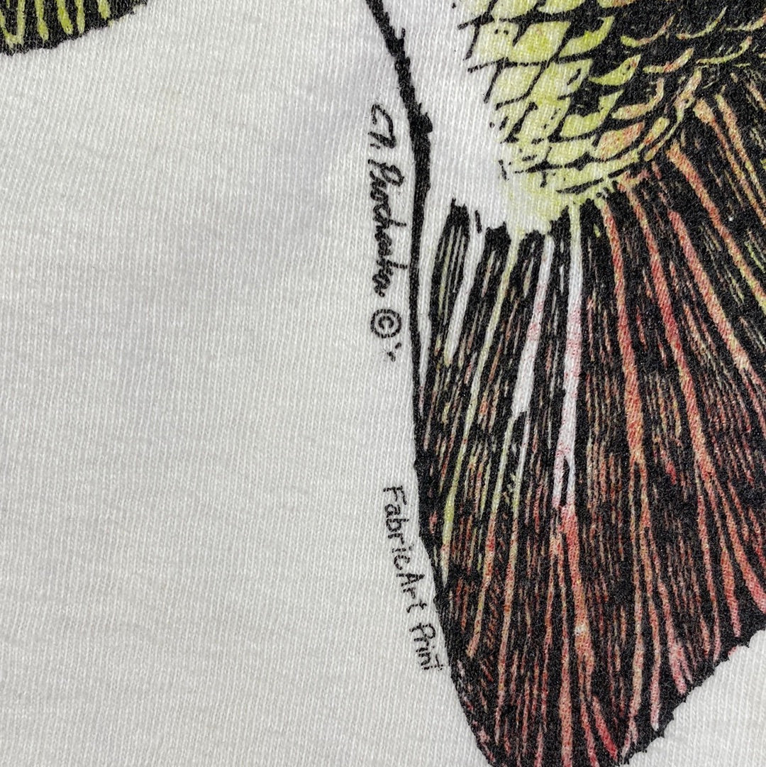 90’s BASS Size XL Vintage Animal T-Shirt / E999