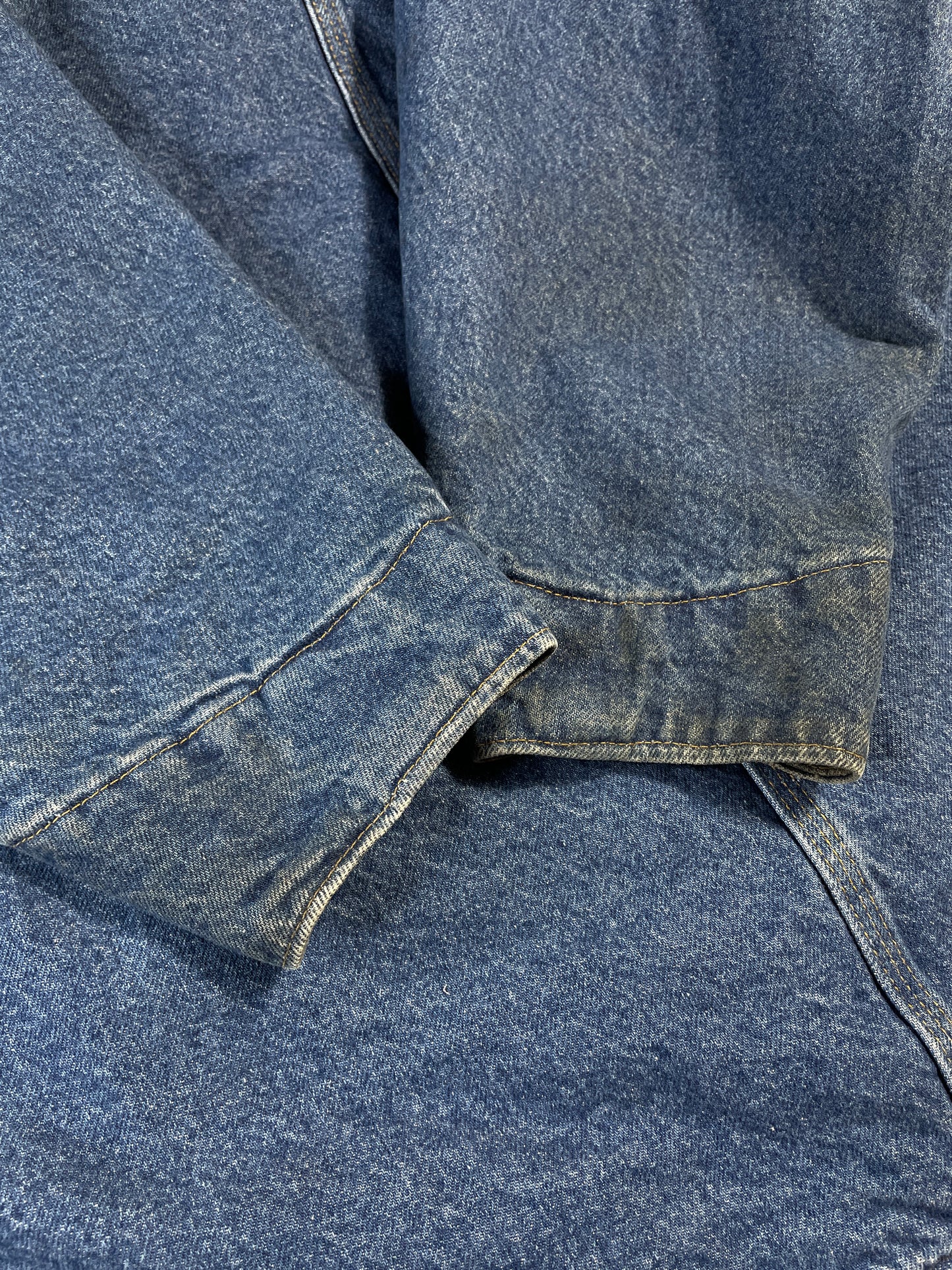 Vintage CARHARTT Size XL Denim Jacket / A8508