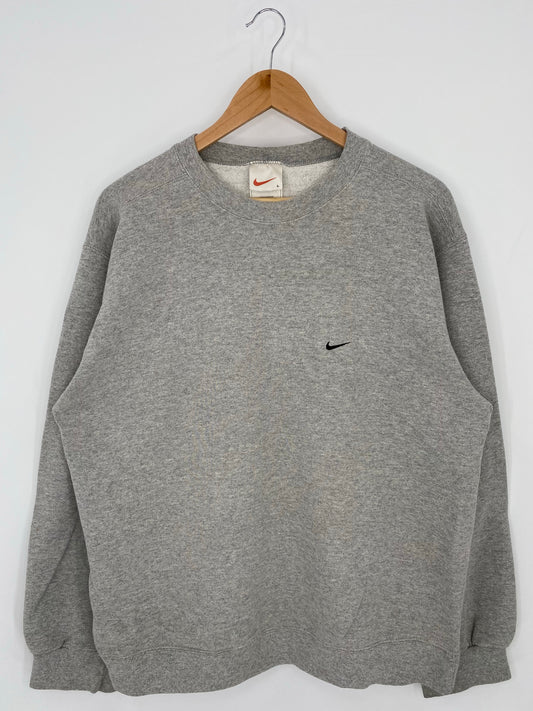 90’s NIKE MINI SWOOSH Size L Vintage Sweat-shirt / K6174