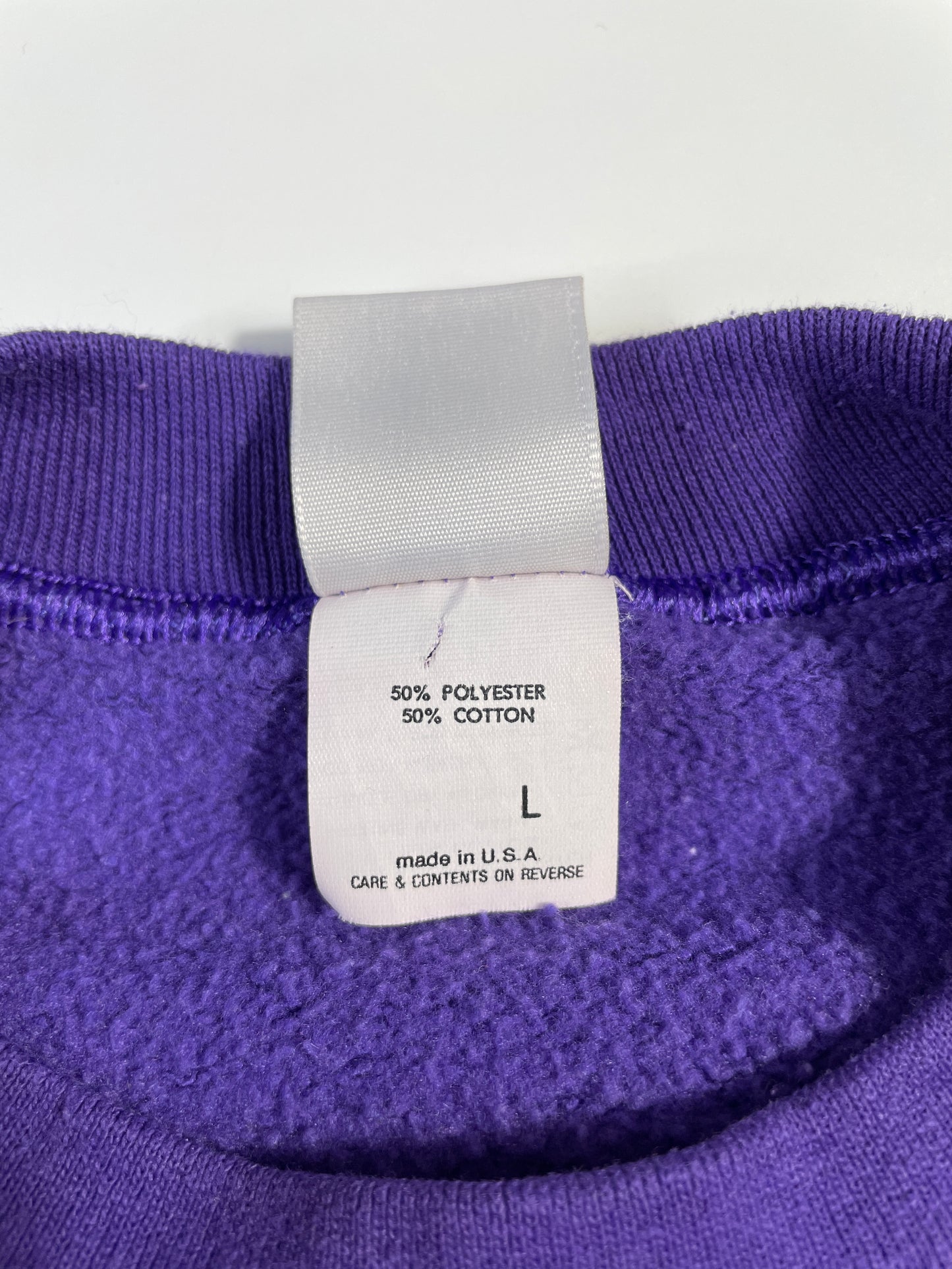 1993 MINNESOTA VIKINGS Made in USA Size L Vintage NFL Sweat-Shirt / A7427