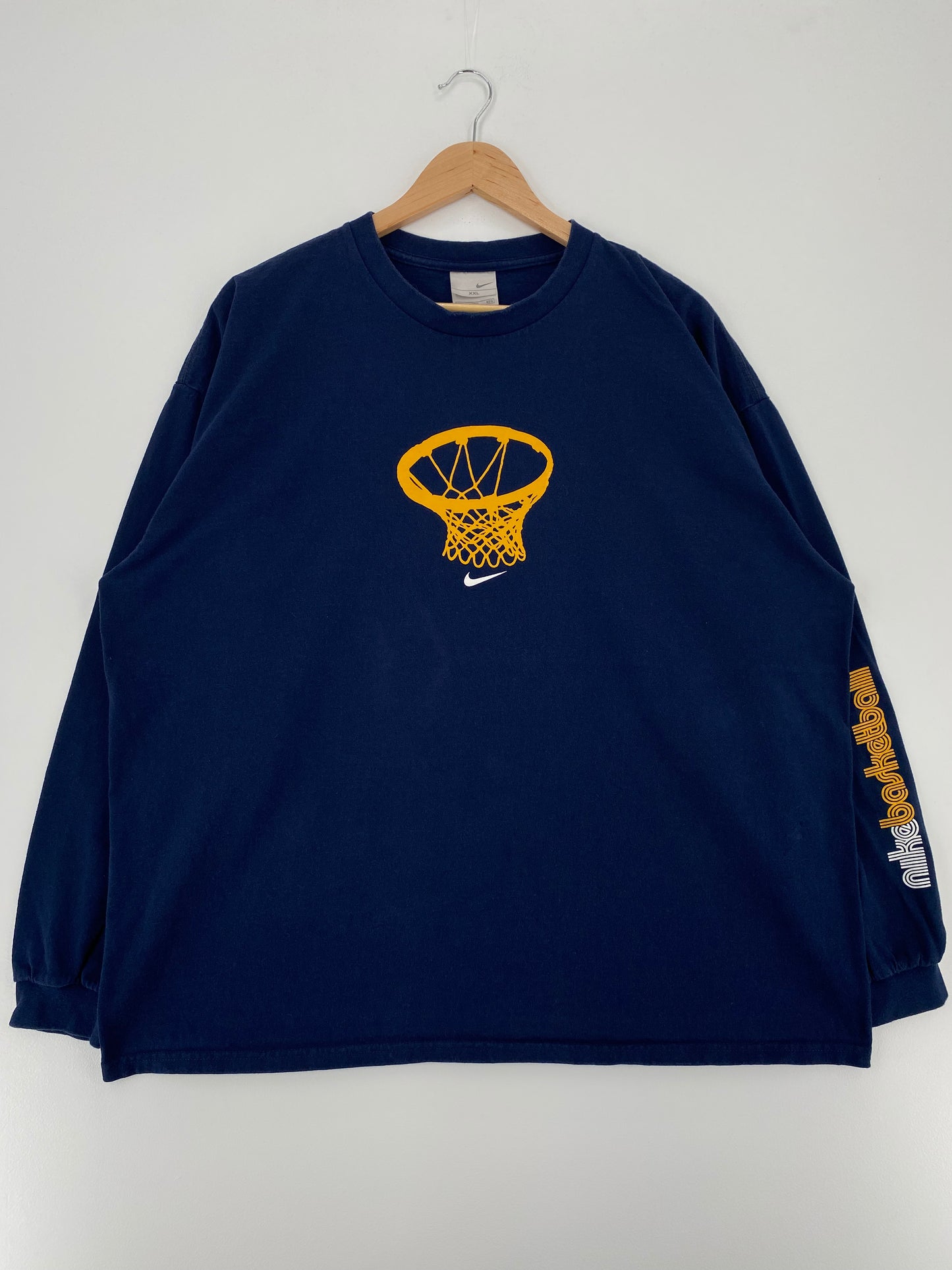 00' NIKE BASKET BALL Size XXL Vintage Long Sleeve T-Shirts / A1689