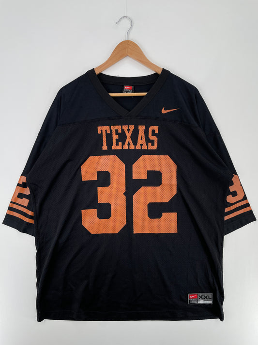 .00’s NIKE x TEXAS Size XXL Vintage Hockey game shirt / A9911