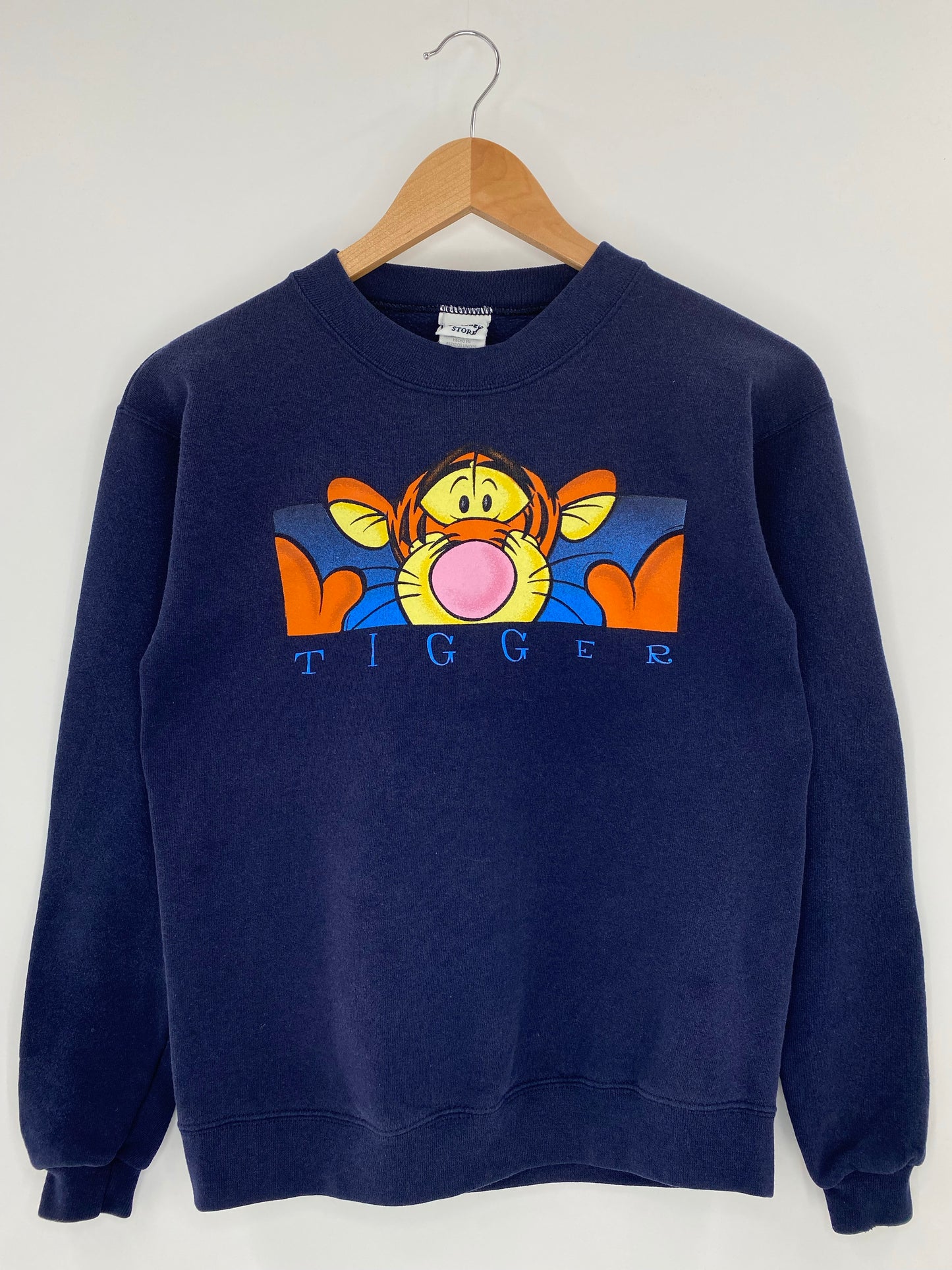 00' DISNEY TIGGER Made in USA Size Kid's M Vintage Sweat-shirt / k5676