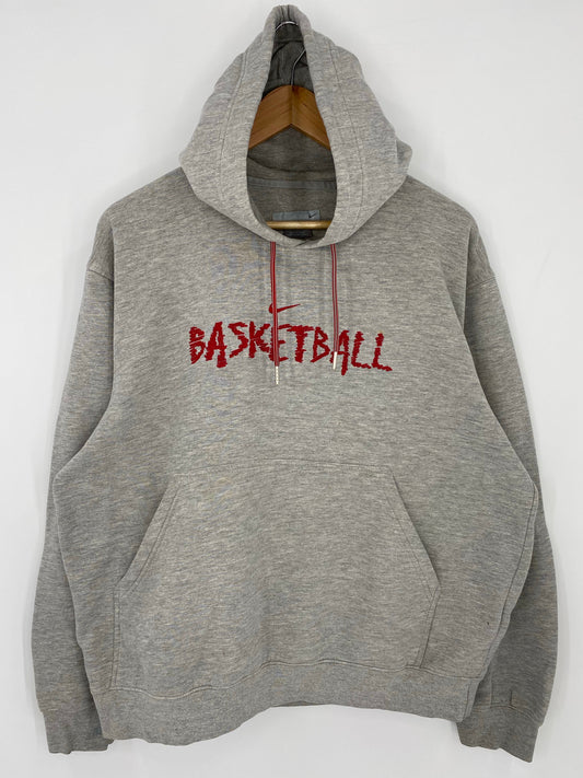 00’ NIKE BASKETBALL Size L Vintage Hoodie Sweat-shirt / A9438