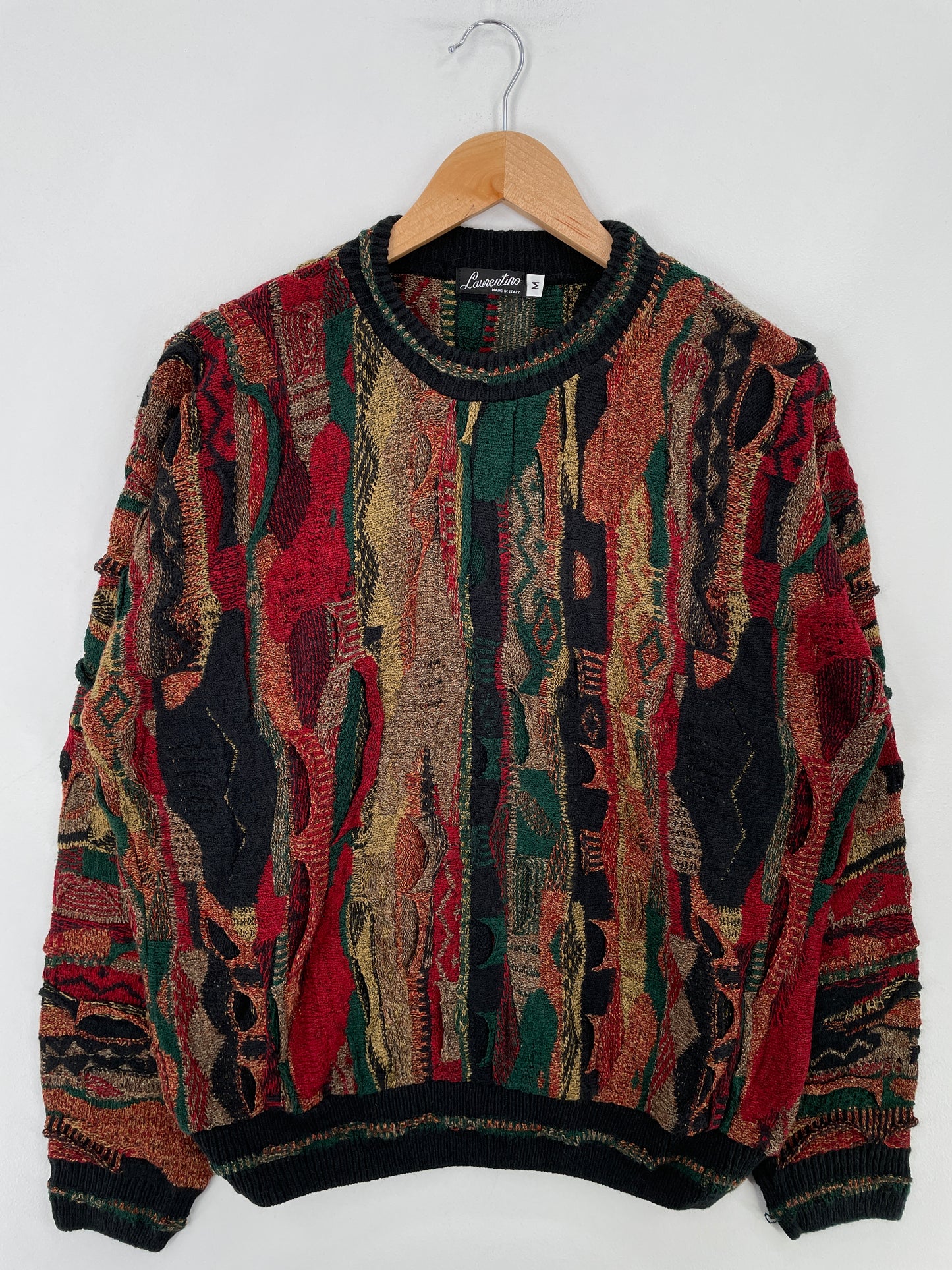 Vintage COOGI Style Size M Acrylic Knit Sweater / E3691K