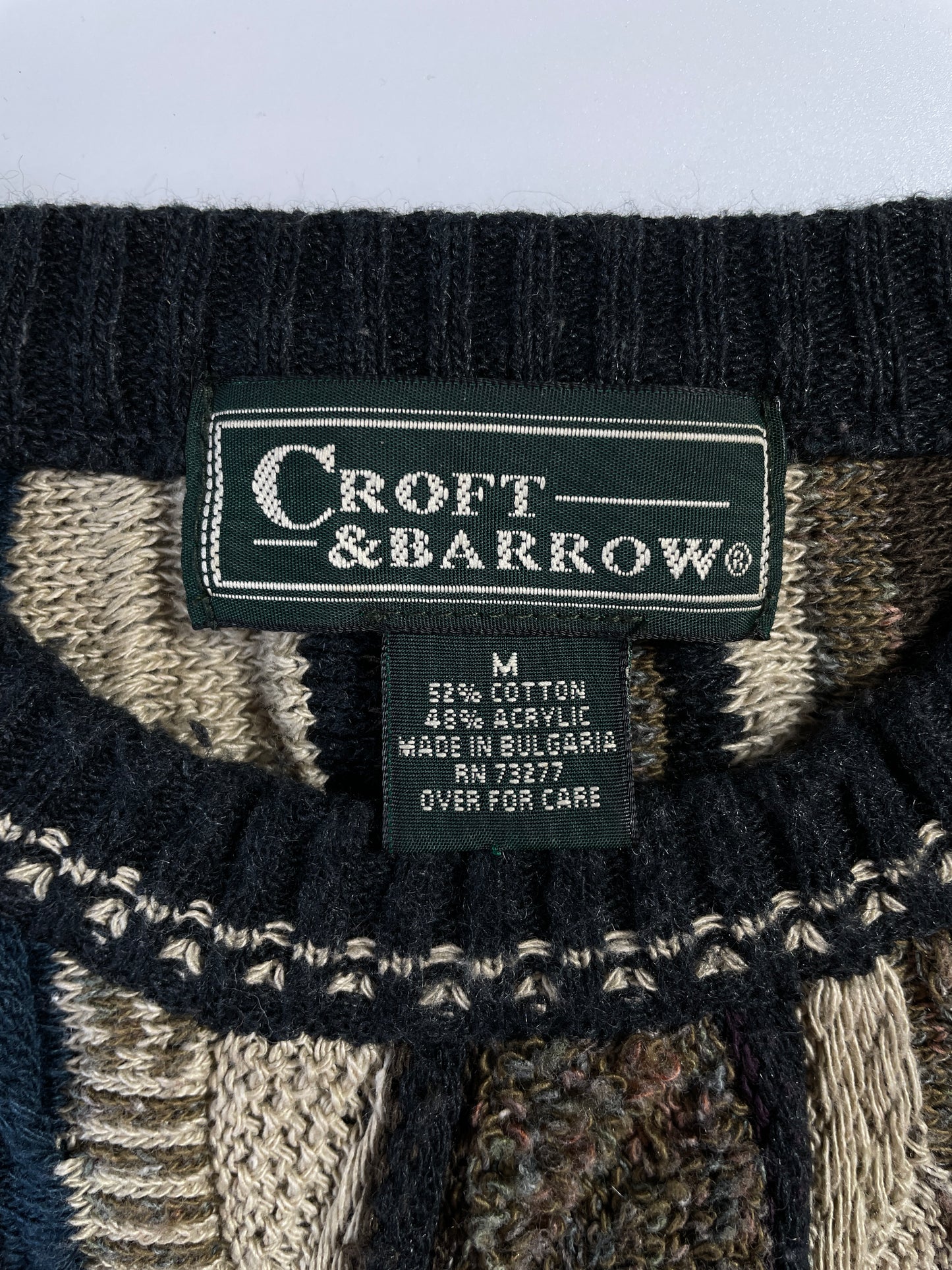 Vintage 3D COOGI- Style Size M Knit Sweater / A8270