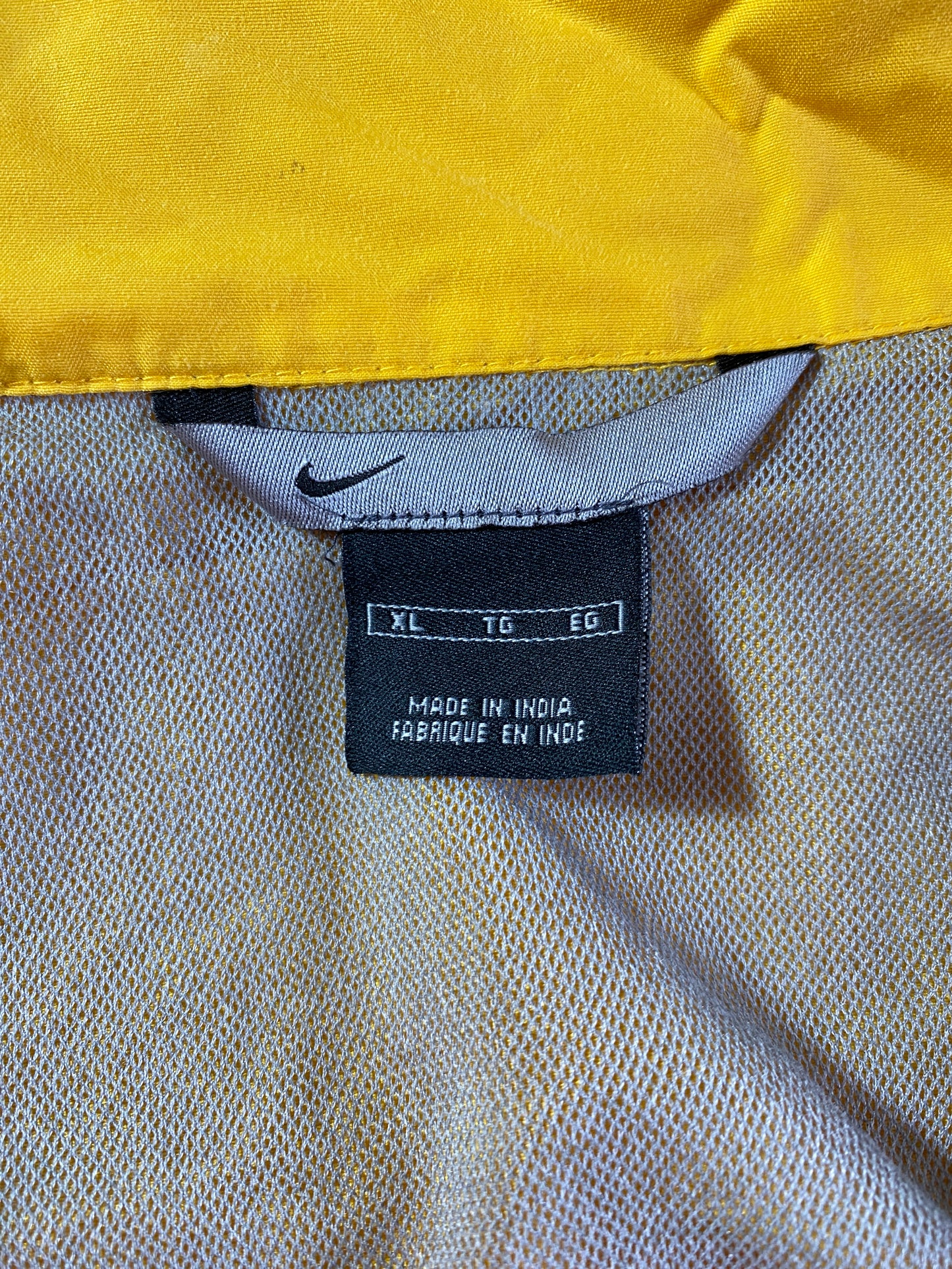 00' NIKE Size XL Vintage Nylon Zip-Up Jacket / G4848N