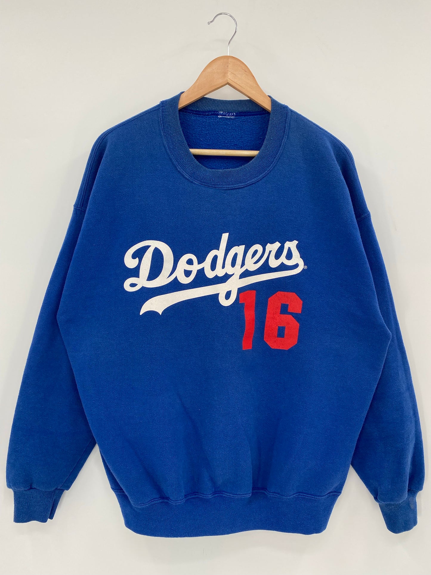 1995 LOS ANGELES DODGERS HIDEO NOMO (No tag) Approx. Size XL Vintage MLB Sweat-Shirts/ K6862