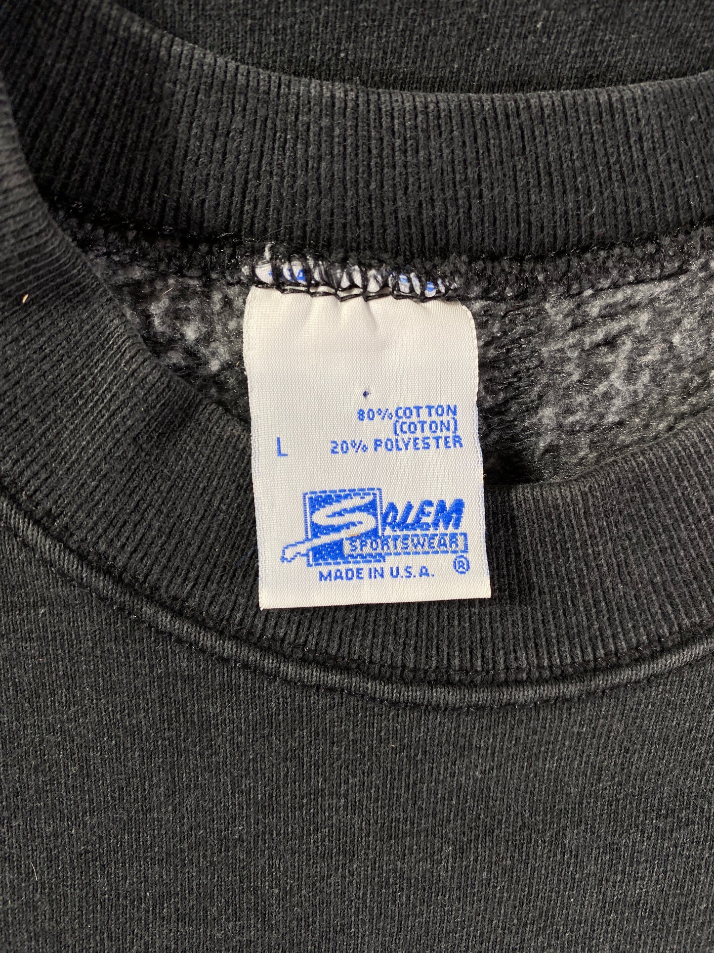 1995 SALEM x PITTSBURGH STEELERS Size L Vintage NFL Sweat-shirt / E6503S