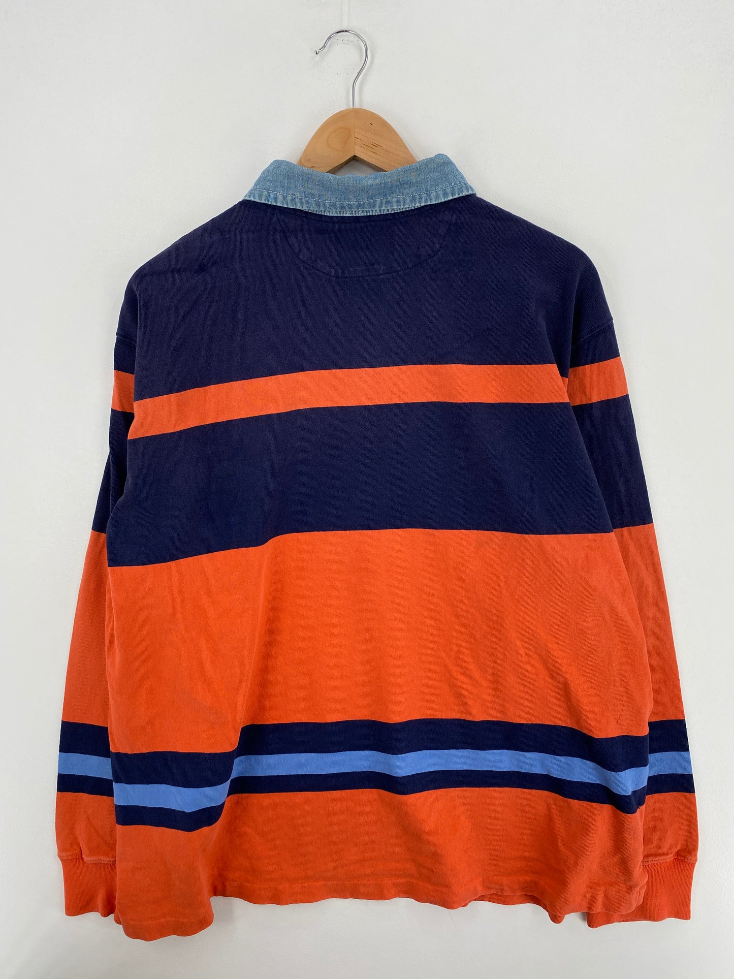 90’s POLO RALPH LAUREN Size XXL Vintage Rugby-Shirt / A6200