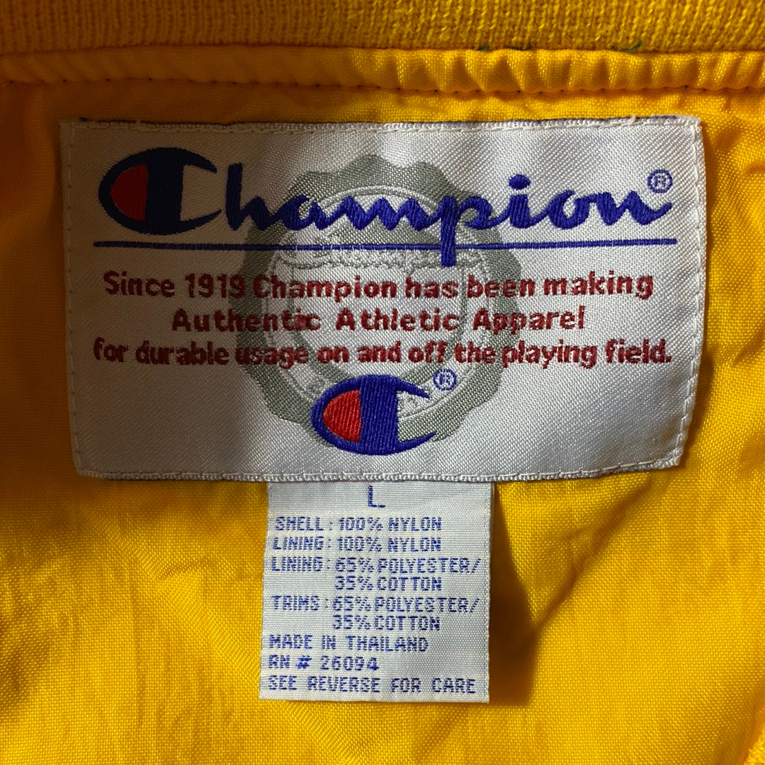 Vintage Champion x GREEN BAY PACKERS Size L NFL Nylon Jacket / E3747N