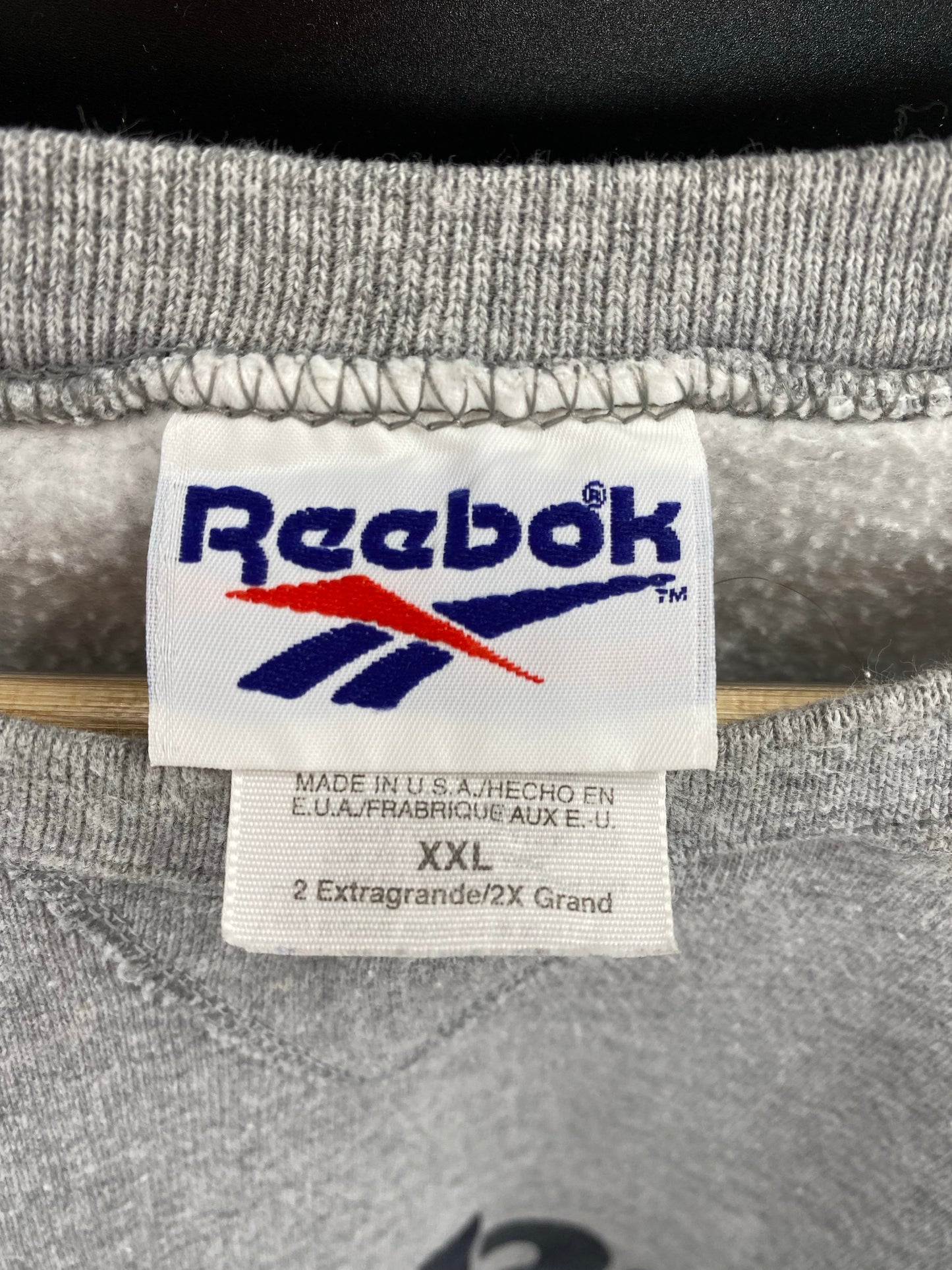 90’s REEBOK Made in USA Size XXL Vintage Sweat-shirt / E166