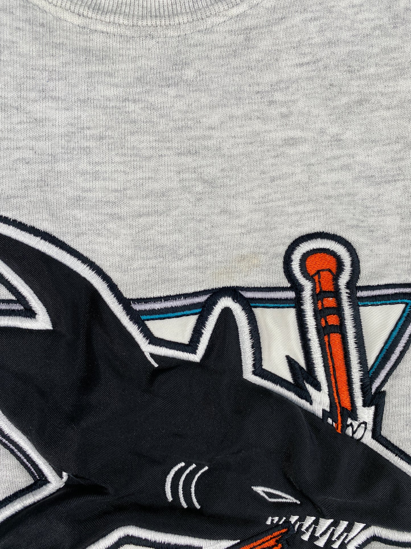 90’s SAN JOSE SHARKS Made in USA Size L Vintage NHL Sweat-Shirt / A6432