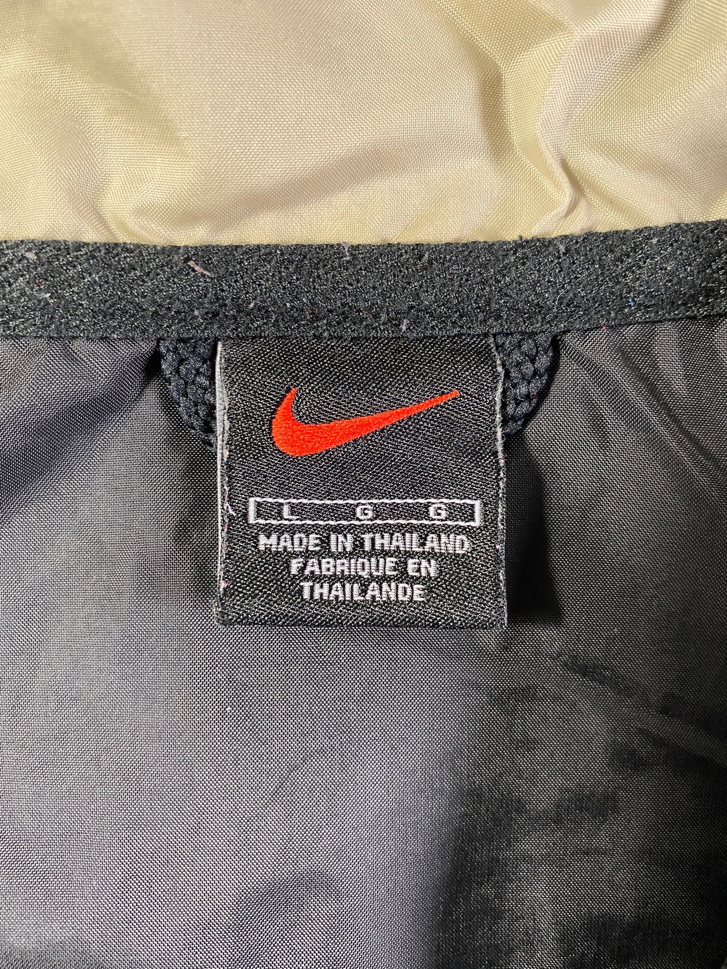 00’ NIKE Size L Vintage Zip Up Nylon-Jacket / A6244