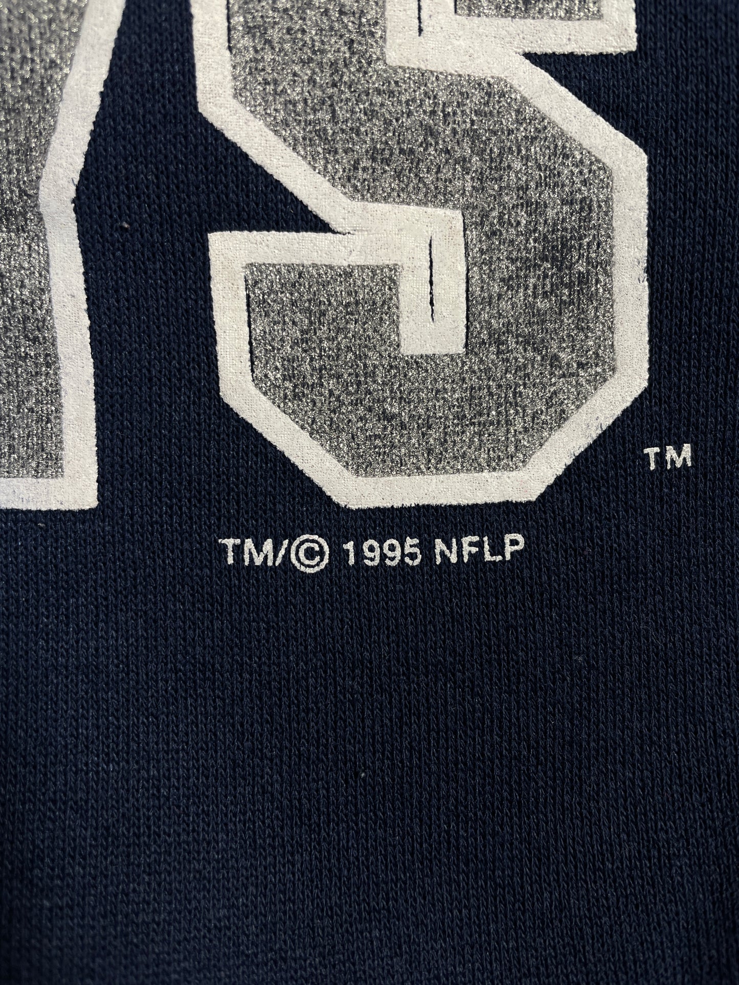 1995 DALLAS COWBOYS Made in USA Size M Vintage NFL Sweat-Shirt / E1475S