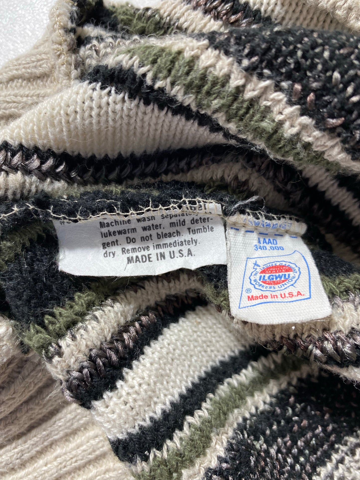 Vintage 3D COOGI- Style Size M Knit Sweater / K9215