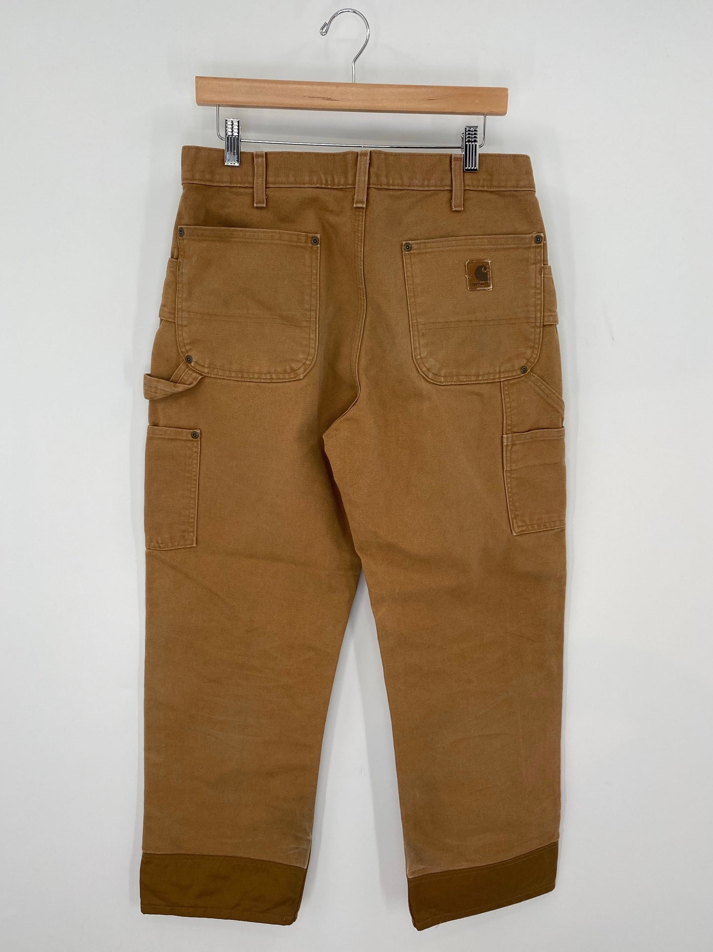 Vintage CARHARTT Size W32xL29 Double Knee Duck Pants / A8107