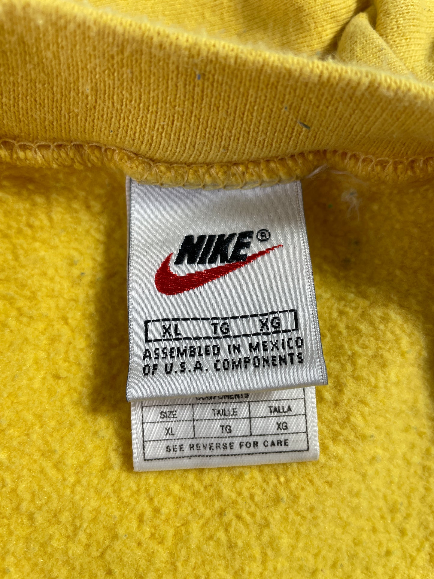 90's NIKE Size XL Vintage Sweat-shirt / E4632S