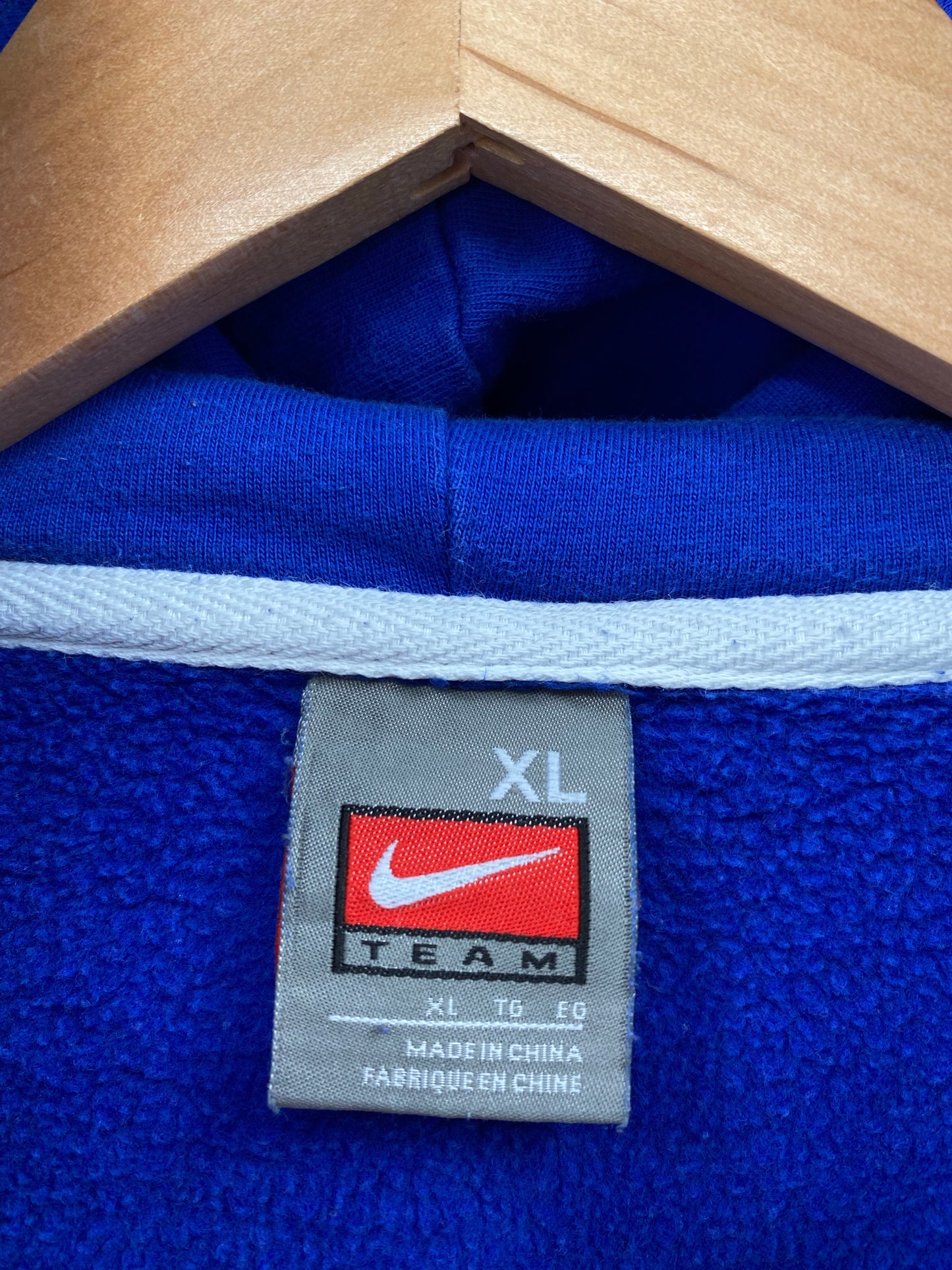 00' NIKE UNIVERSITY OF KENTUCKY Size XL Vintage College Hoodie Sweat-Shirt / K8538