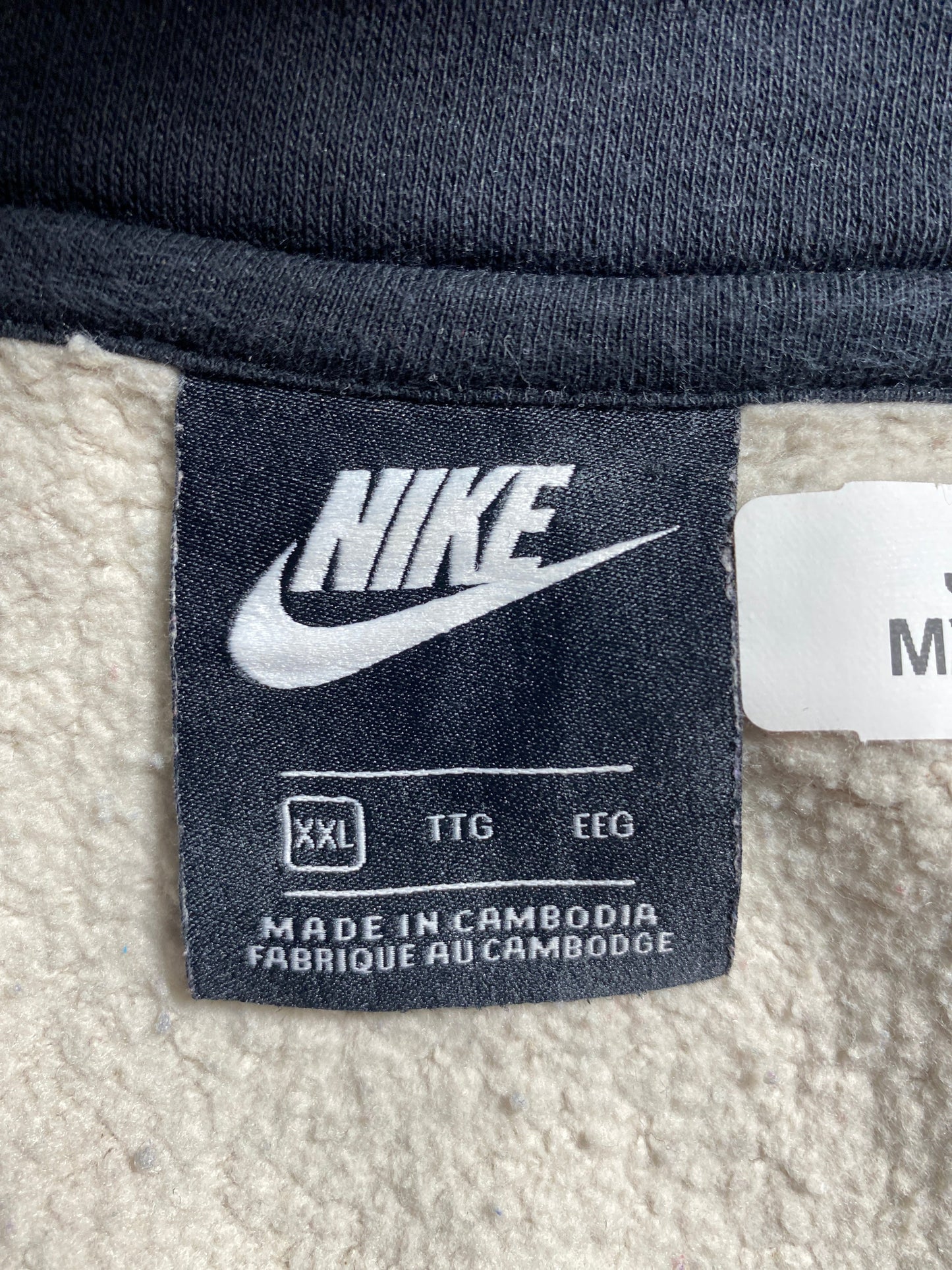 00’ NIKE Size XXL Vintage Half Zip Up Sweat-shirt / A6603