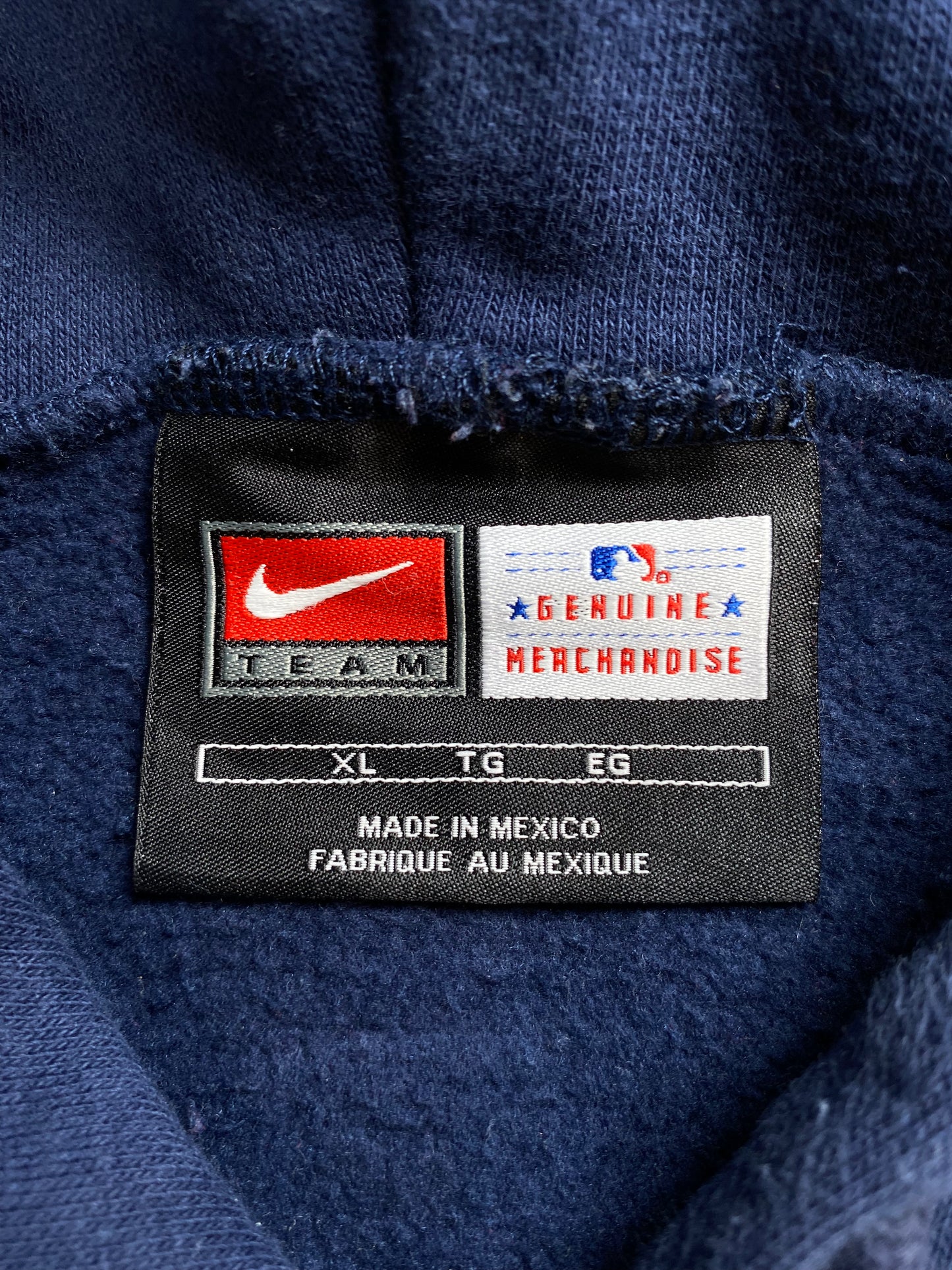 00' NIKE x BOSTON RED SOX Size XL Vintage MLB Hoodie Sweat-Shirt / A2884