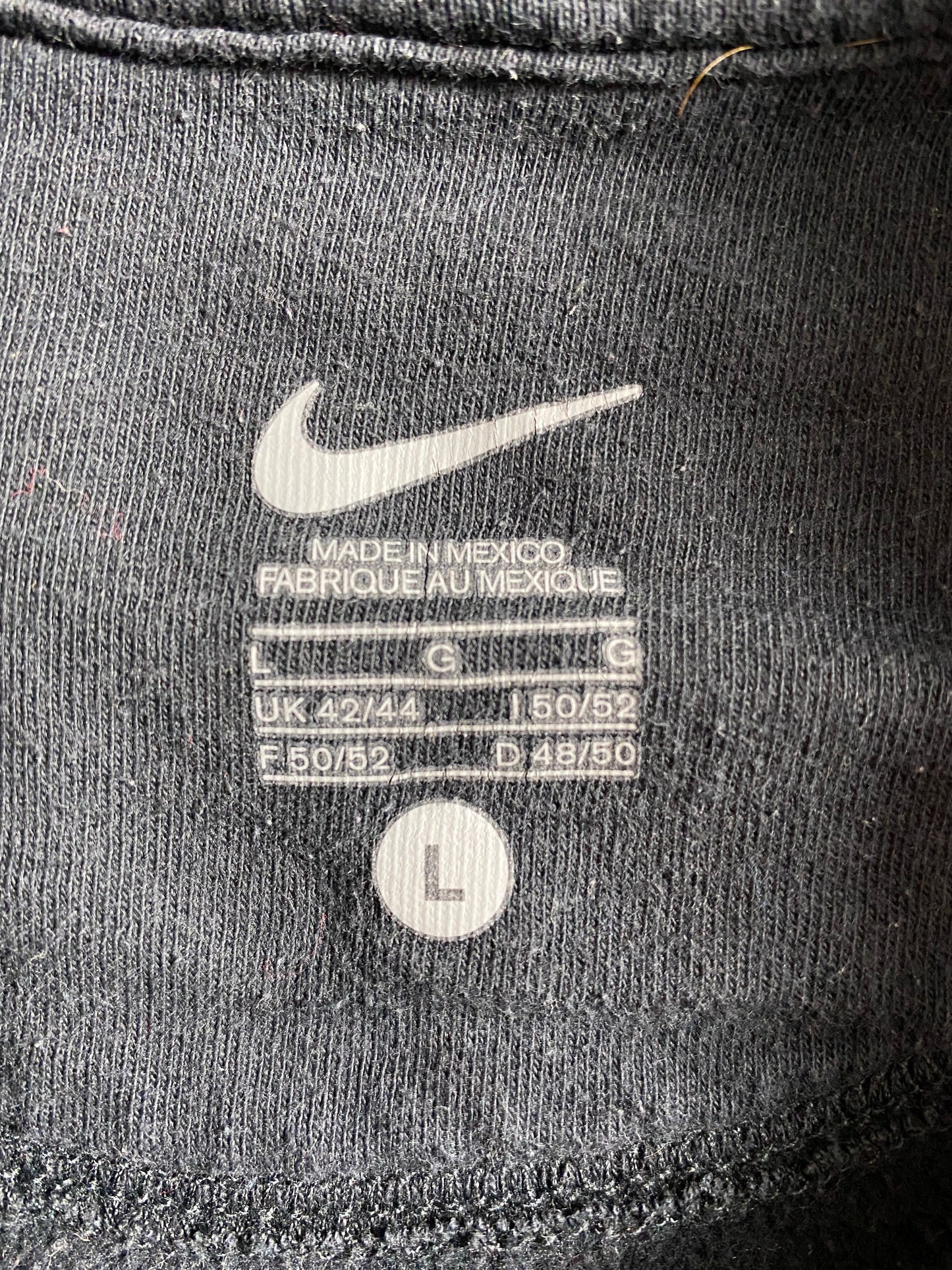 00’ NIKE ARMY Size L Vintage Hoodie Sweat-Shirt / K4559