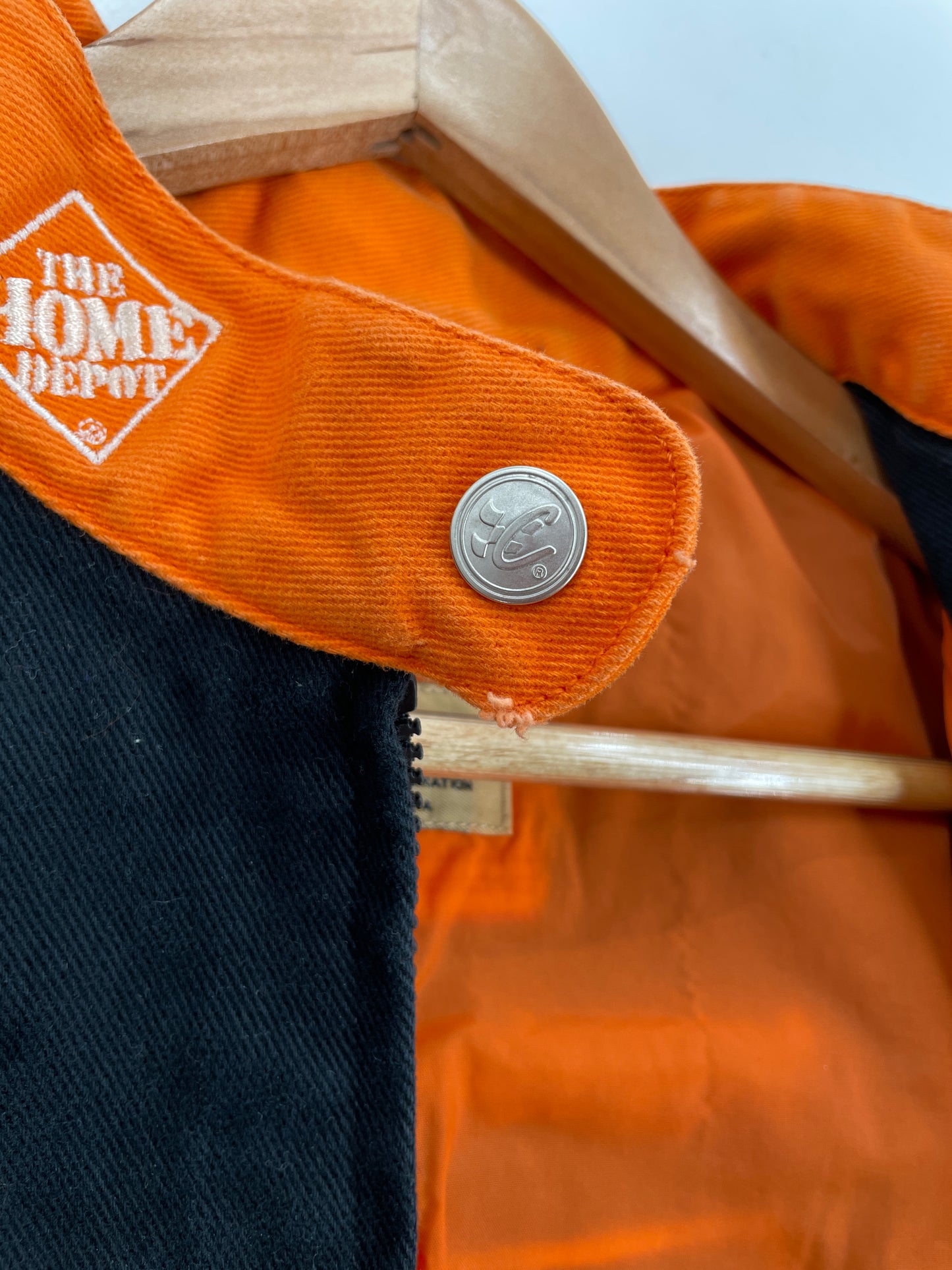 Vintage NASCAR x HOME DEPOT Size Ladies.L Racing Jacket / E859
