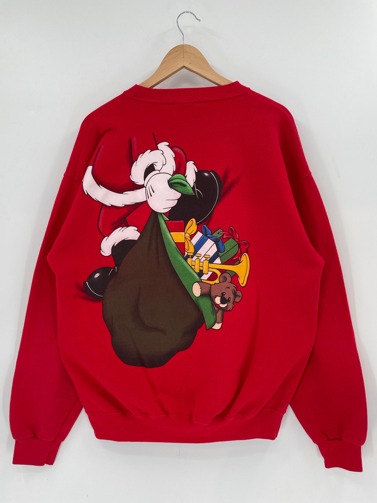 90’s DISNEY MICKEY MADE in USA Size XL Vintage Sweat-shirt / K5841