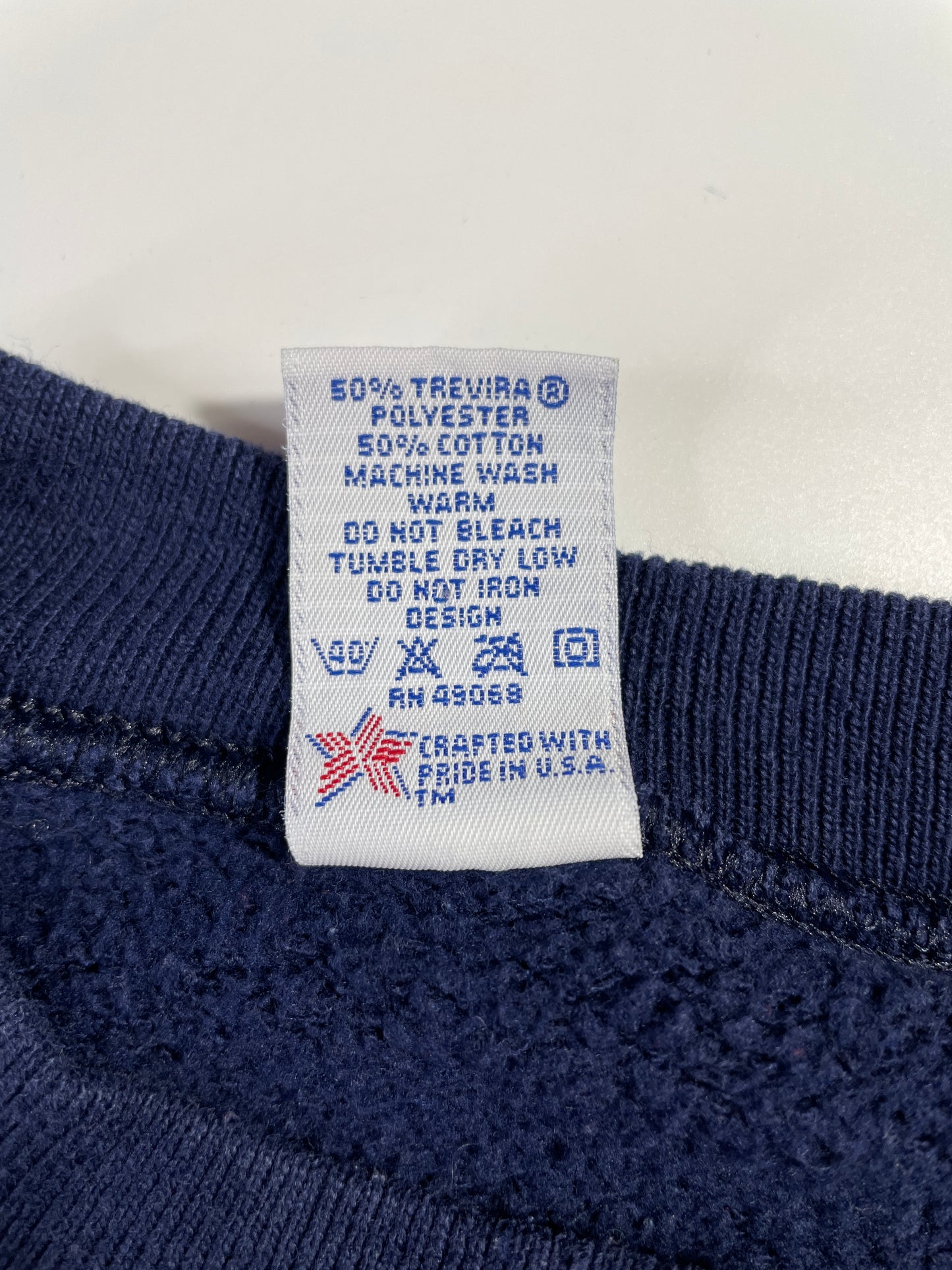 90's UNIVERSITY OF VIRGINIA Made in USA Size L Vintage College Sweat-shirt / E1339S