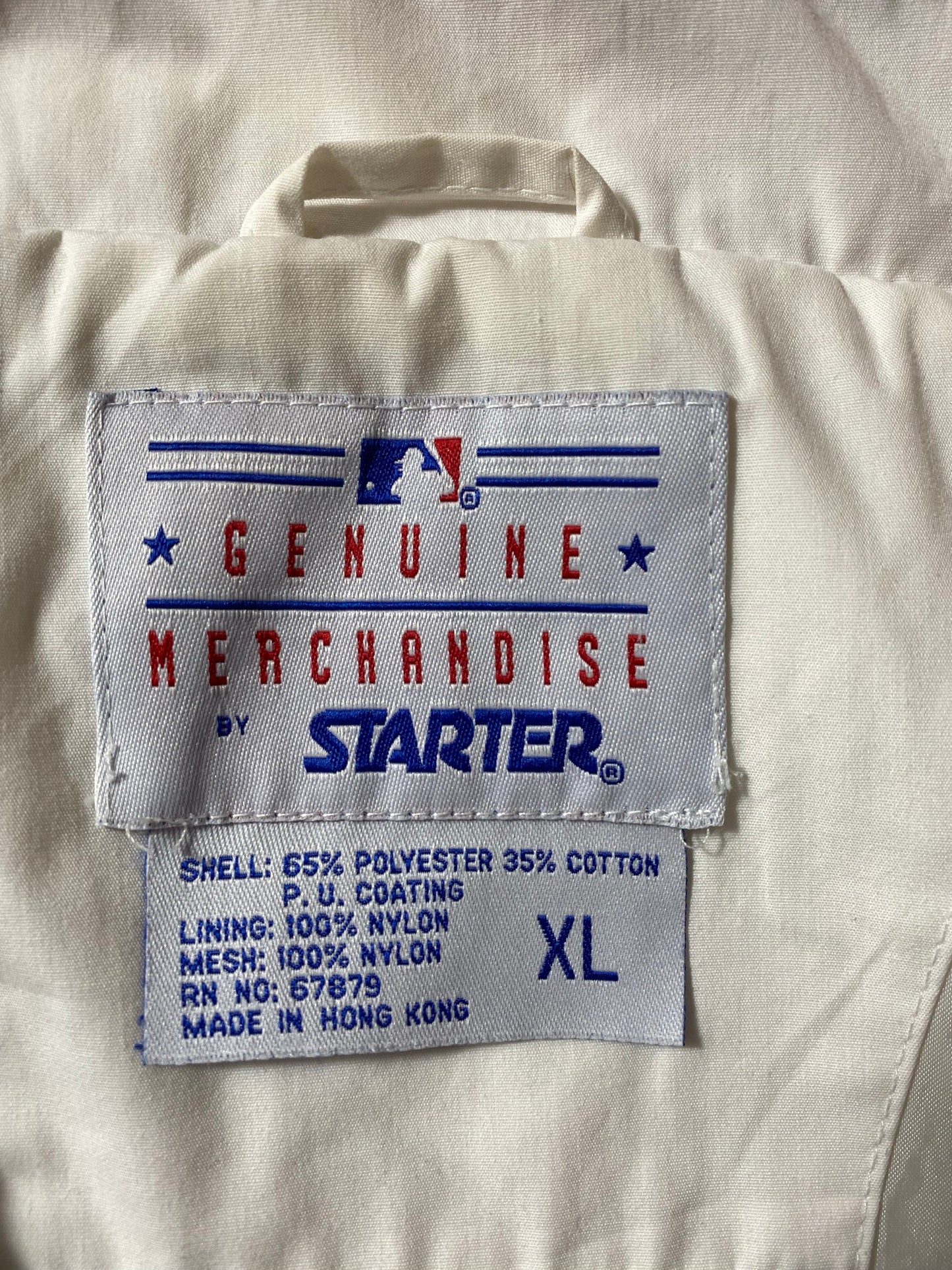 90’s STARTER x ATLANTA BRAVES Size XL Vintage MLB Nylon Jacket  / K9068